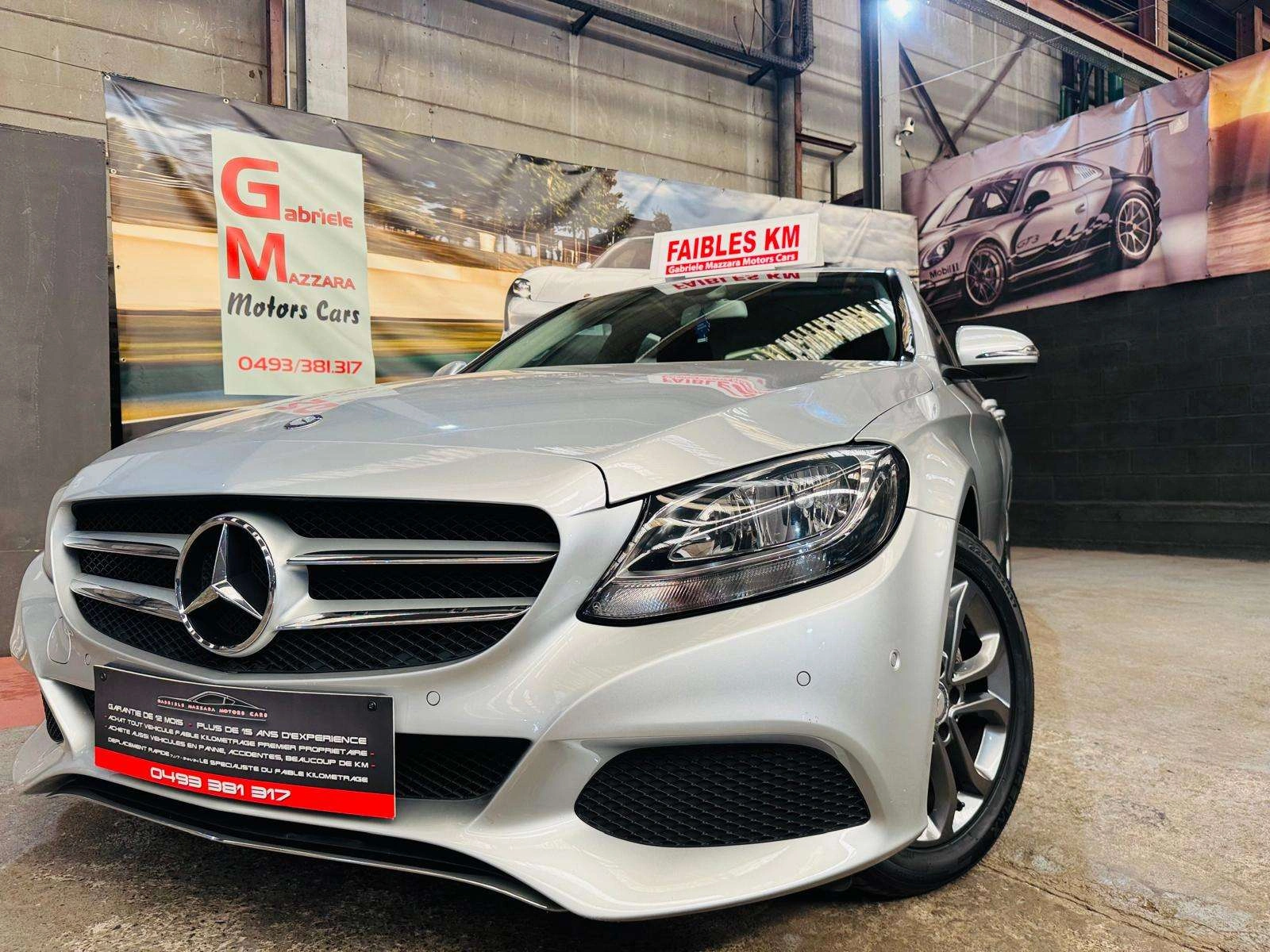Mercedes-Benz C 180 C180d GPS PDC Cuir LED J.A