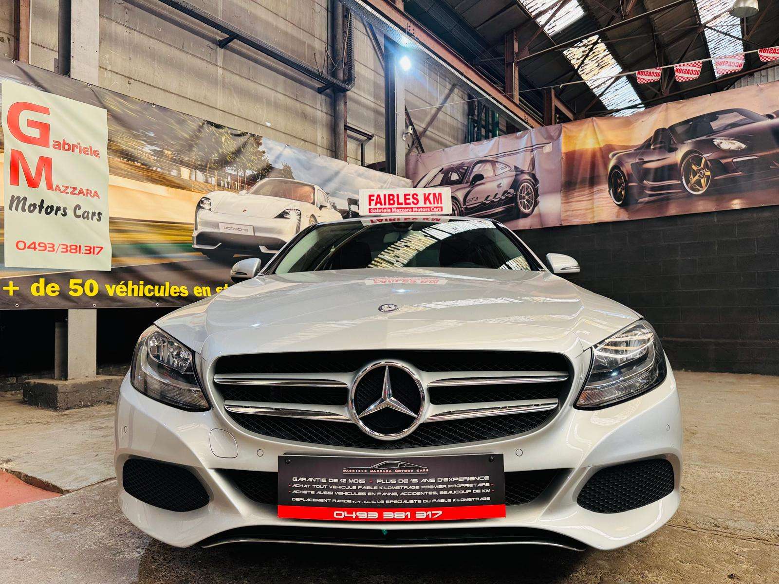 Mercedes-Benz C 180 C180d GPS PDC Cuir LED J.A