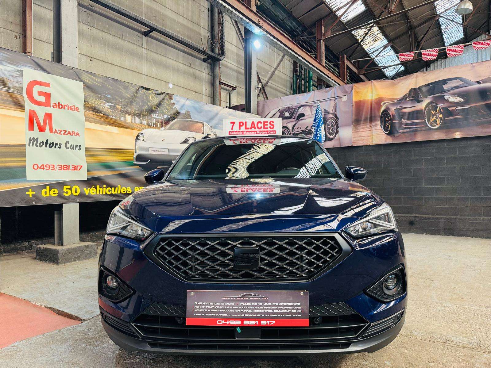 SEAT Tarraco Tarraco 2.0 CR TDi 4Drive DSG 7 Places Cockpit CarPlay Caméra 360 LED J.A