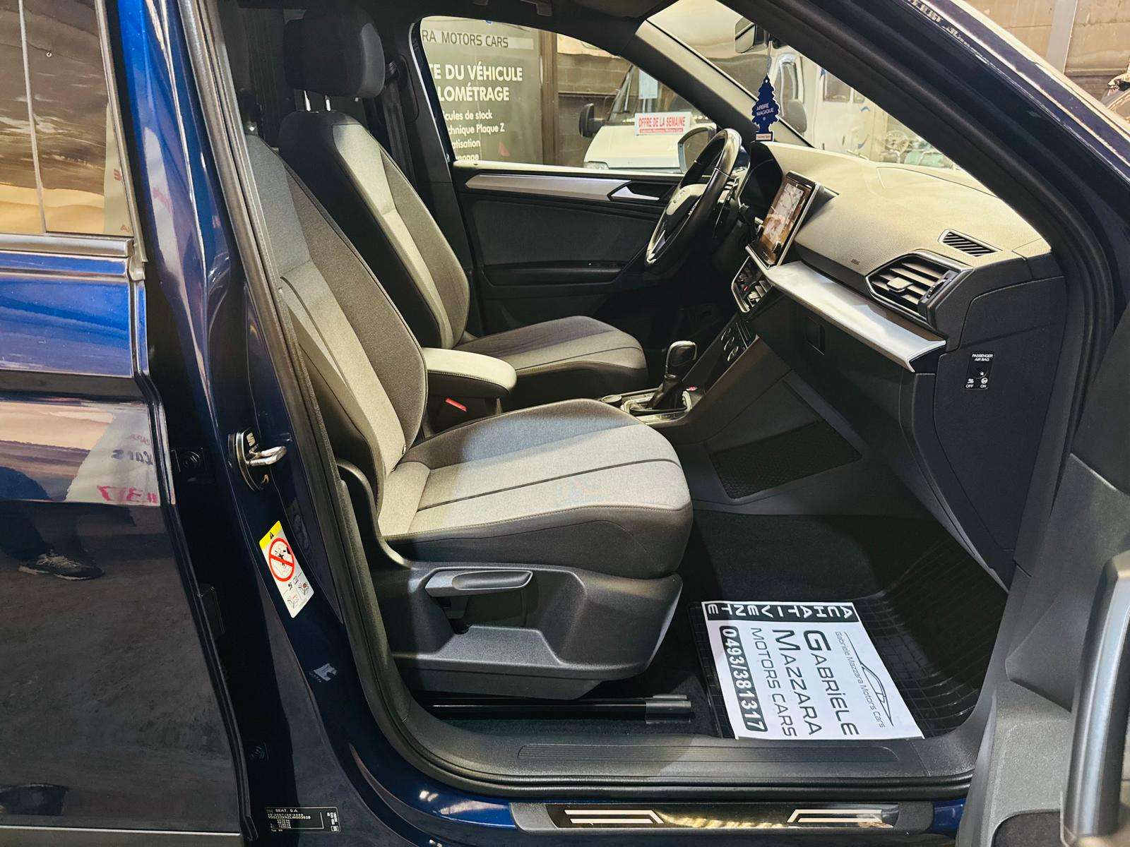 SEAT Tarraco Tarraco 2.0 CR TDi 4Drive DSG 7 Places Cockpit CarPlay Caméra 360 LED J.A
