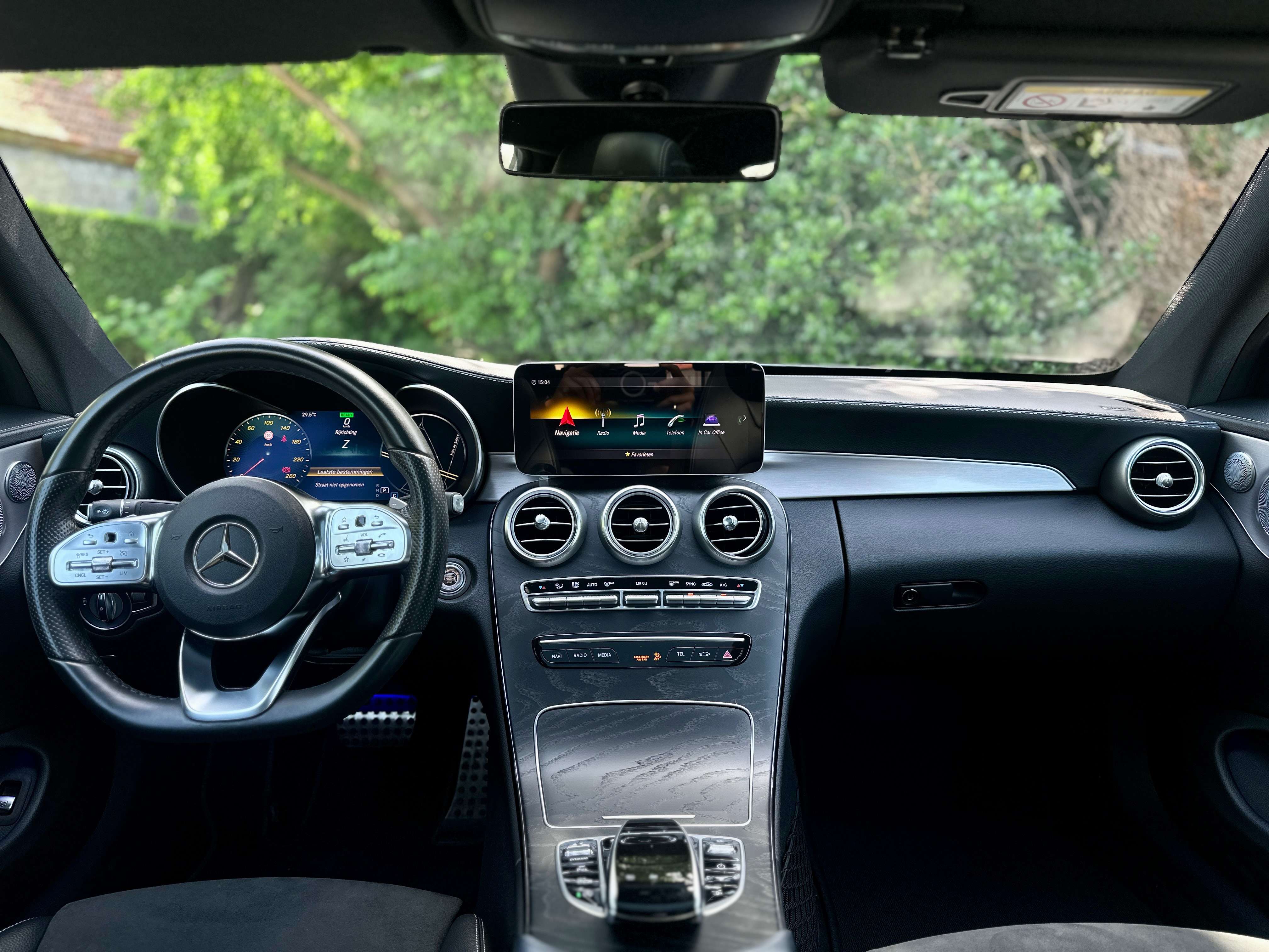 Mercedes-Benz C 200 Coupe AMG-Line Automaat / HUD / BURMESTER / PANO