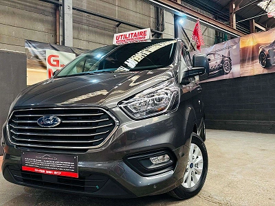Ford Transit Custom 2.0 TDCi L2H1 Automatique Double portes CarPlay Caméra Attache remorque TVA/BTW 21% Incl