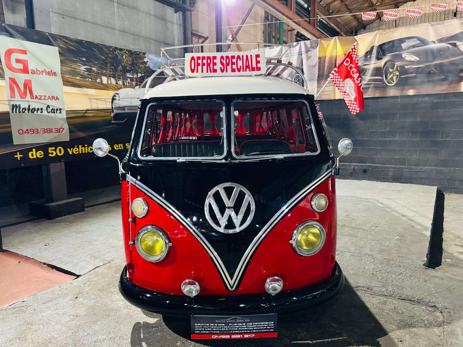 Volkswagen T1 T1 SPLIT minibus 9 Places 1.500cc restauré à neuf