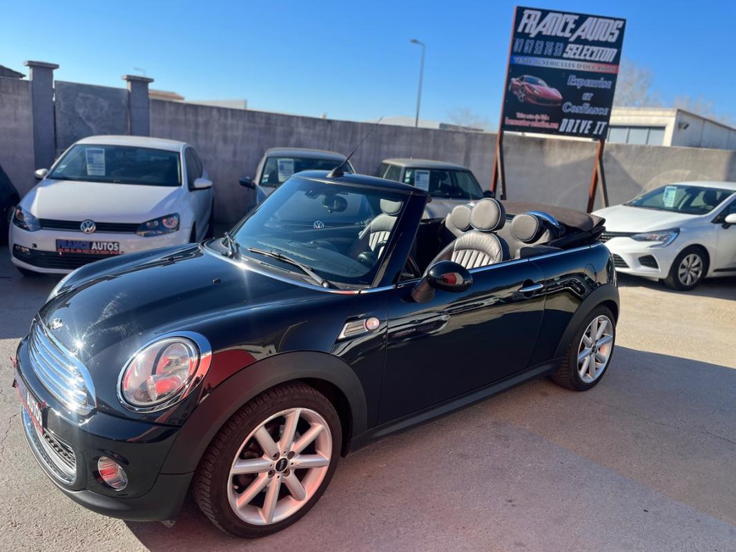 Mini Mini CABRIOLET 1.6 120 CH - MODE SPORT PACK CUIR | ENTIÈREMENT RÉVISÉE ET GARANTIE SUR 12 M