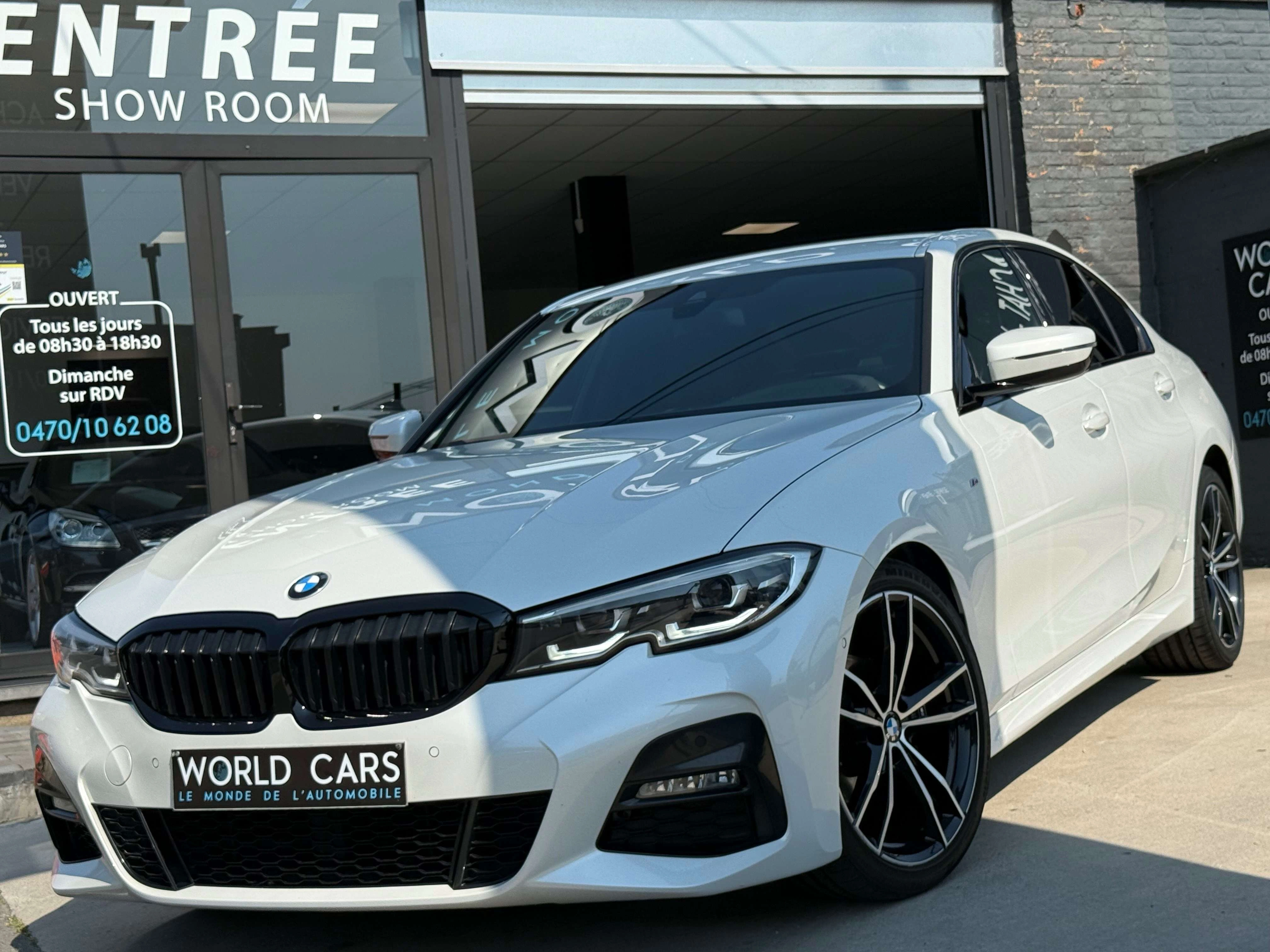 BMW 318 dA PACK M - CAMERA - COCKPIT - PARK ASSIST - FRONT ASSIST - LINE ASSIST - GARANTIE 12MOIS