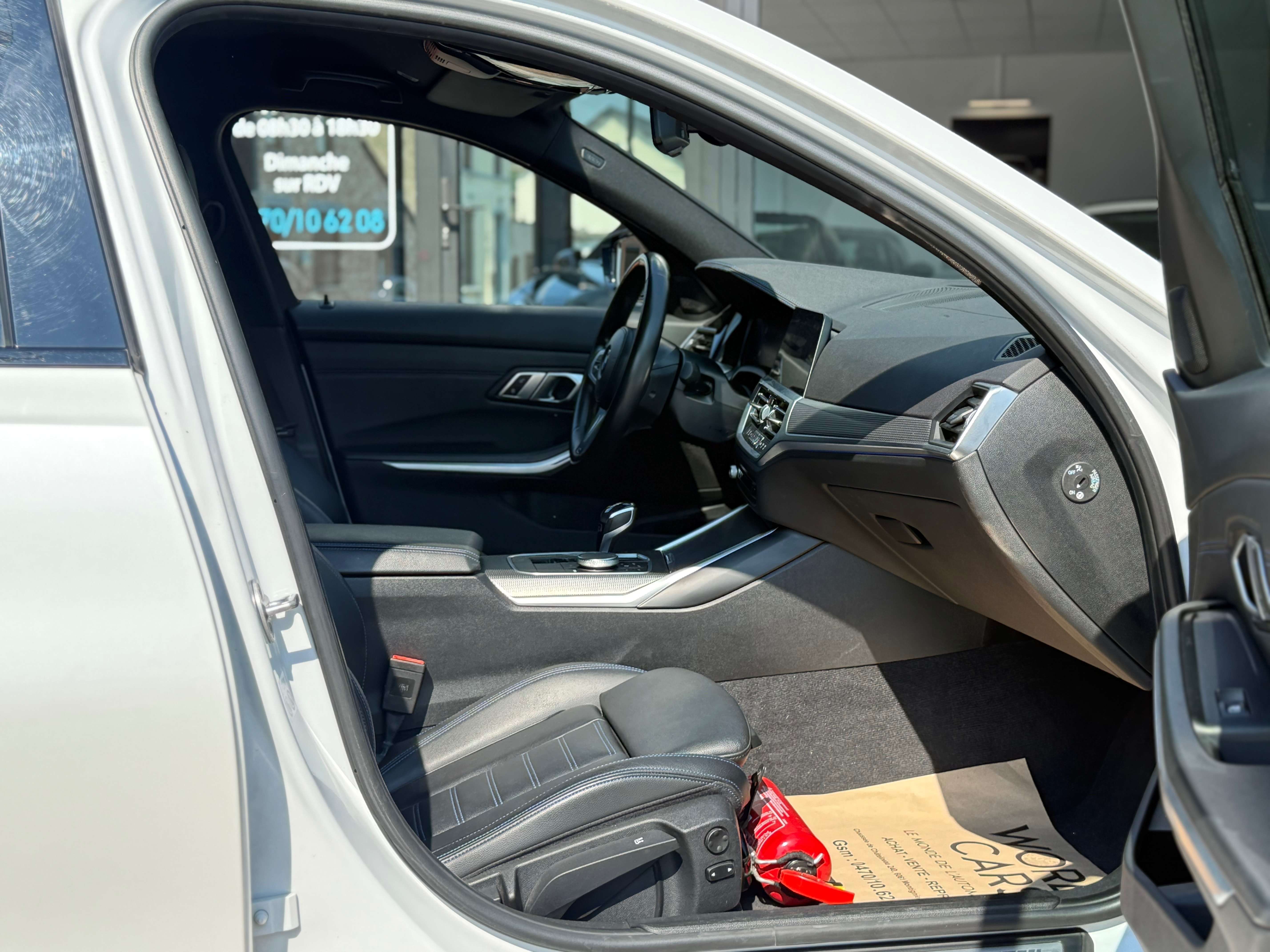 BMW 318 dA PACK M - CAMERA - COCKPIT - PARK ASSIST - FRONT ASSIST - LINE ASSIST - GARANTIE 12MOIS