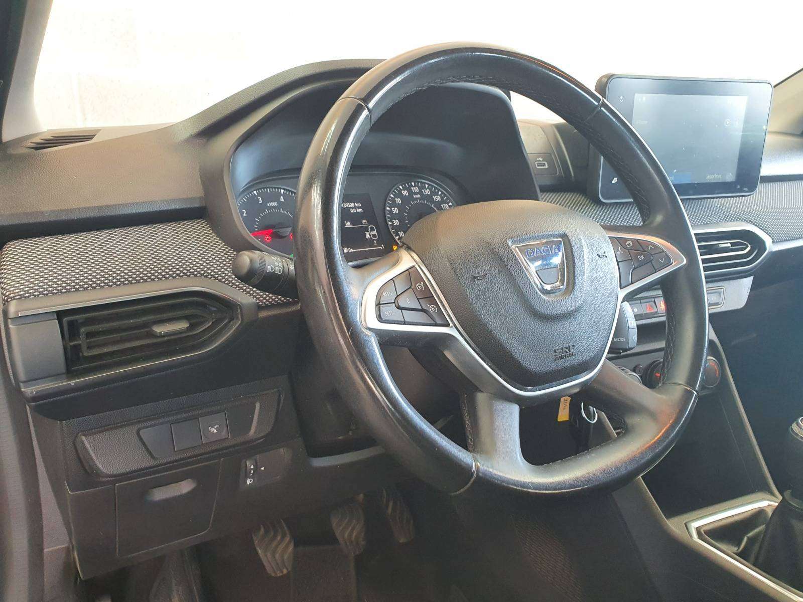 Dacia Sandero 🟢1.0 ESSENCE 91CV - 1ER MAIN - AIRCO - GPS