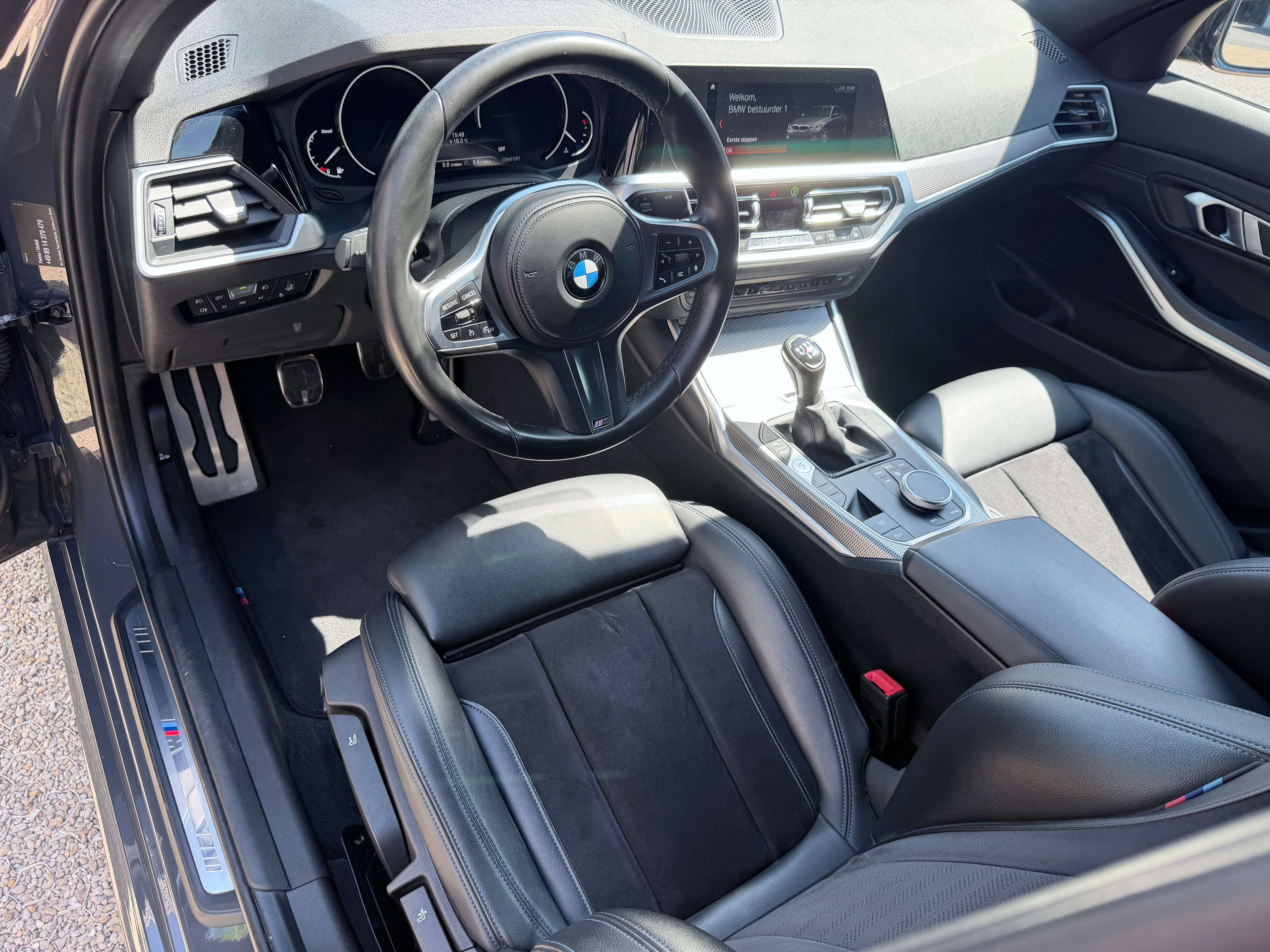 BMW 318 318d M-SPORT 20"/FULL-LED/ZETELVERW./CARPLAY..
