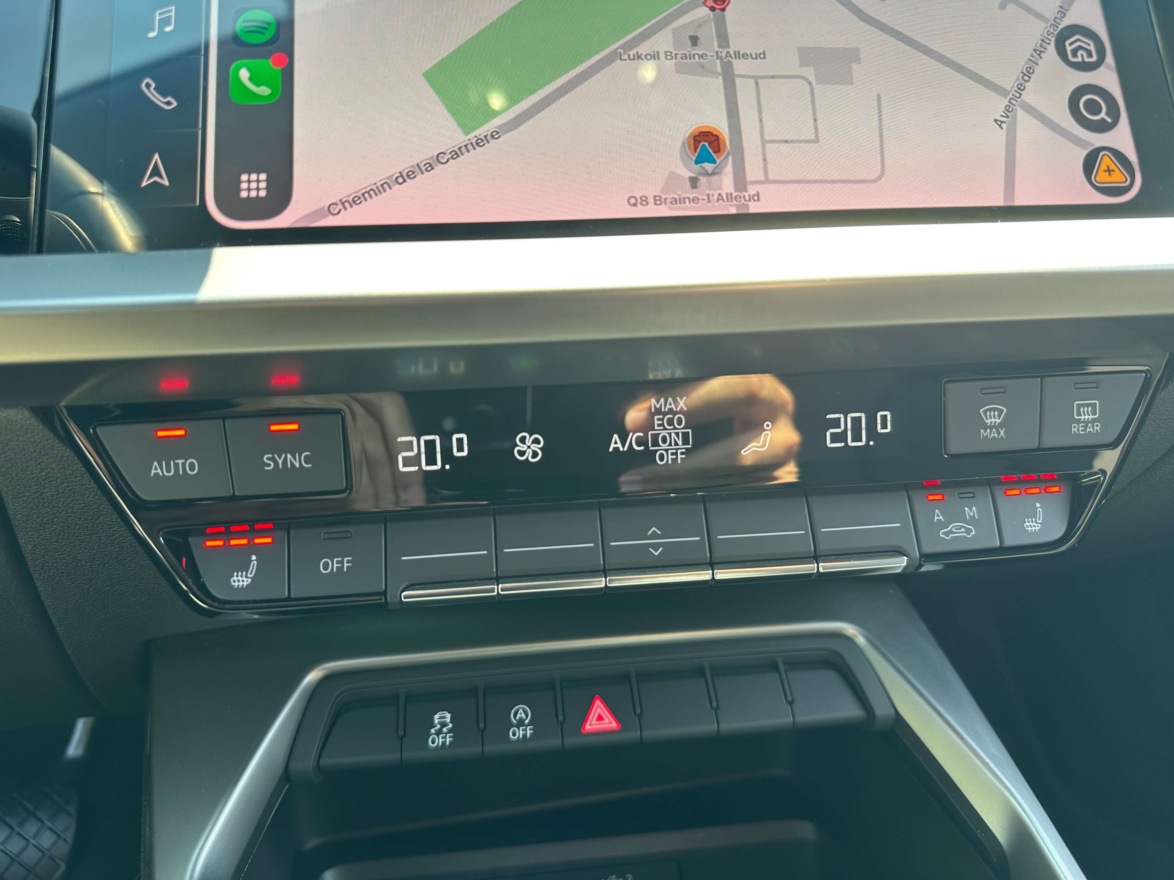 Audi A3 1.5 TSFI*SIEGE CHAUFFANT*LED*NAVI*CARPLAY