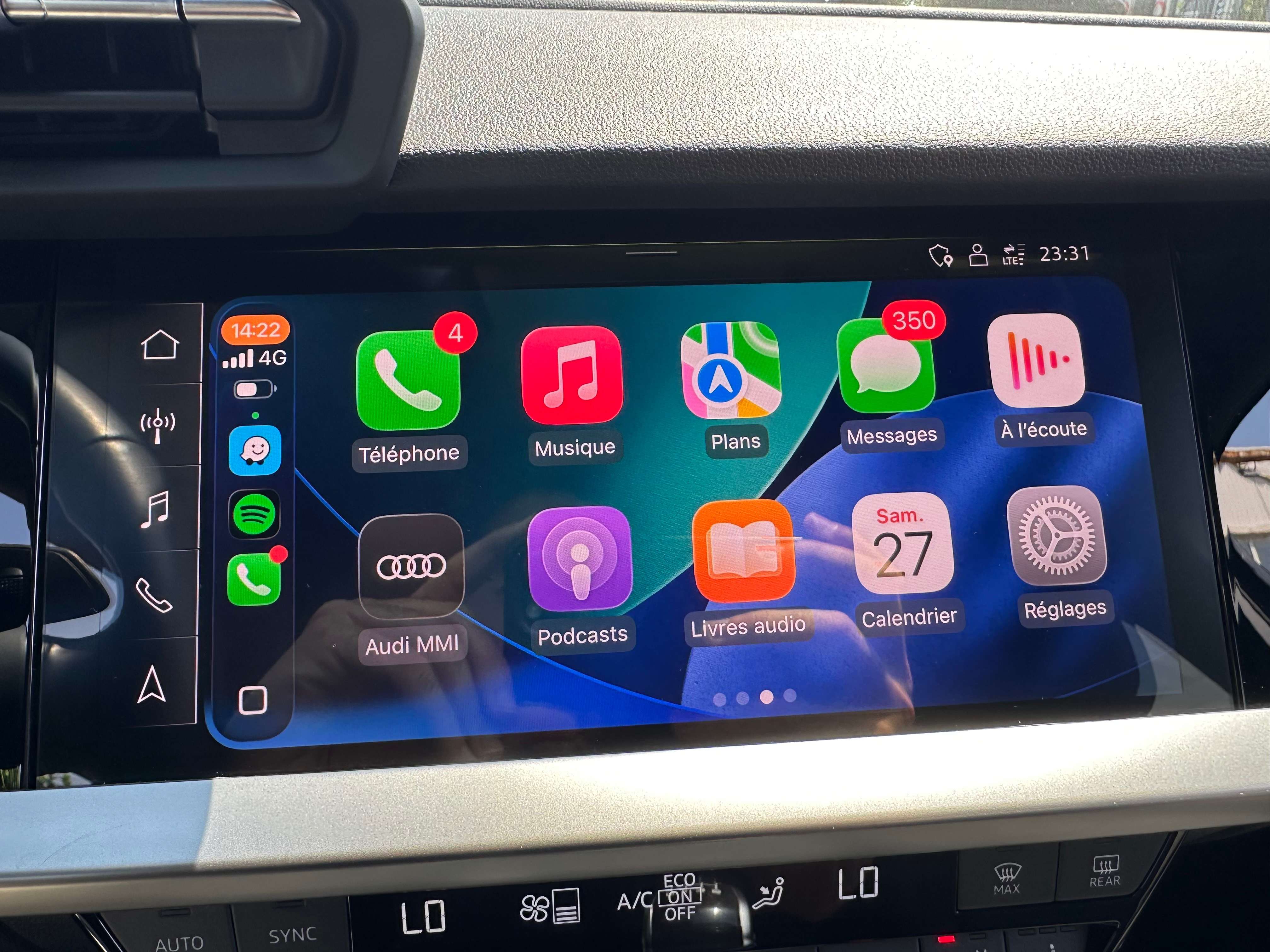 Audi A3 1.5 TSFI*SIEGE CHAUFFANT*LED*NAVI*CARPLAY
