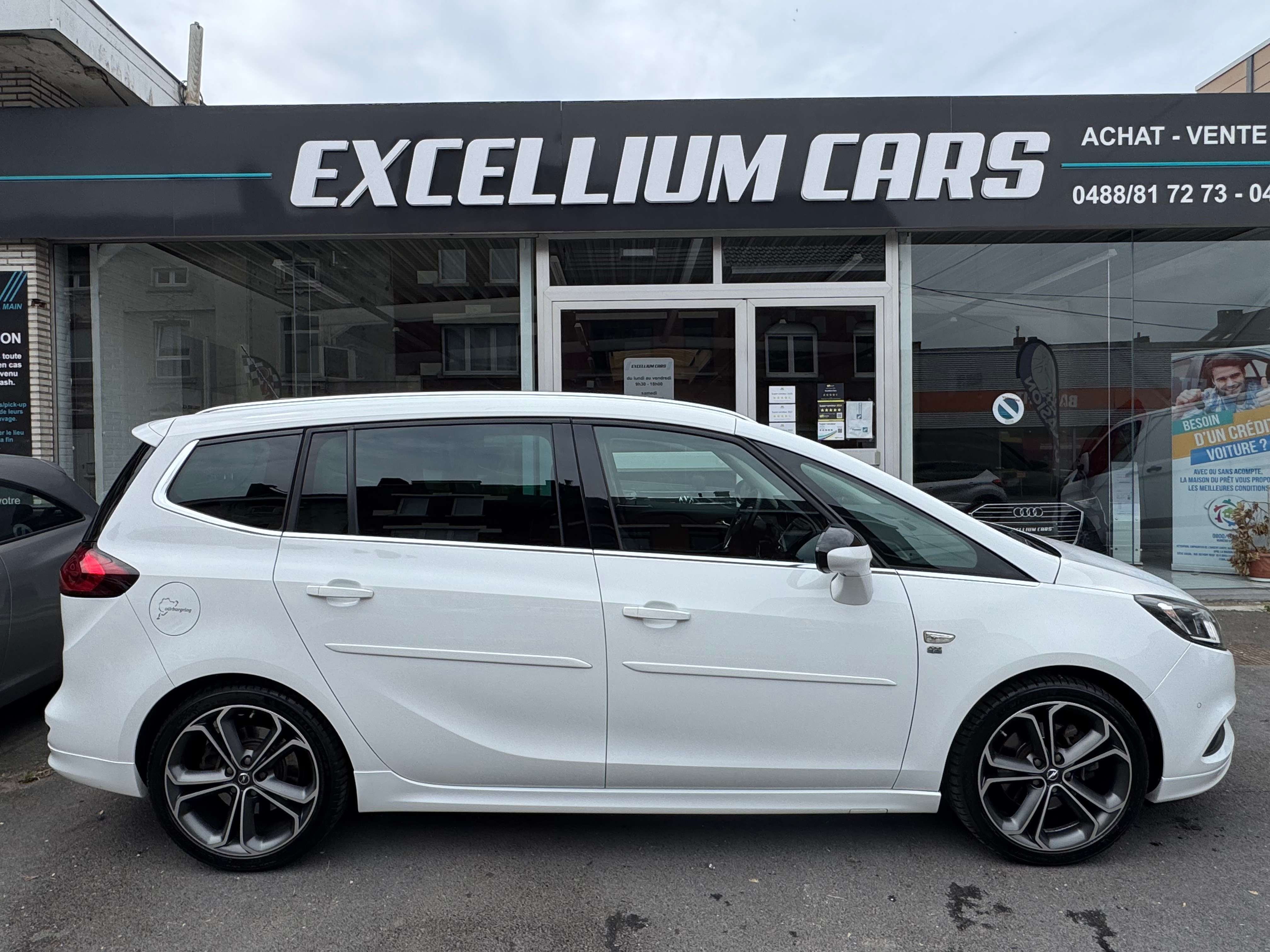 Opel Zafira Tourer 1.6 Turbo ECOTEC Opc line Led Jante Cuir Xenon 7Place Gps Tres Belle Garantie