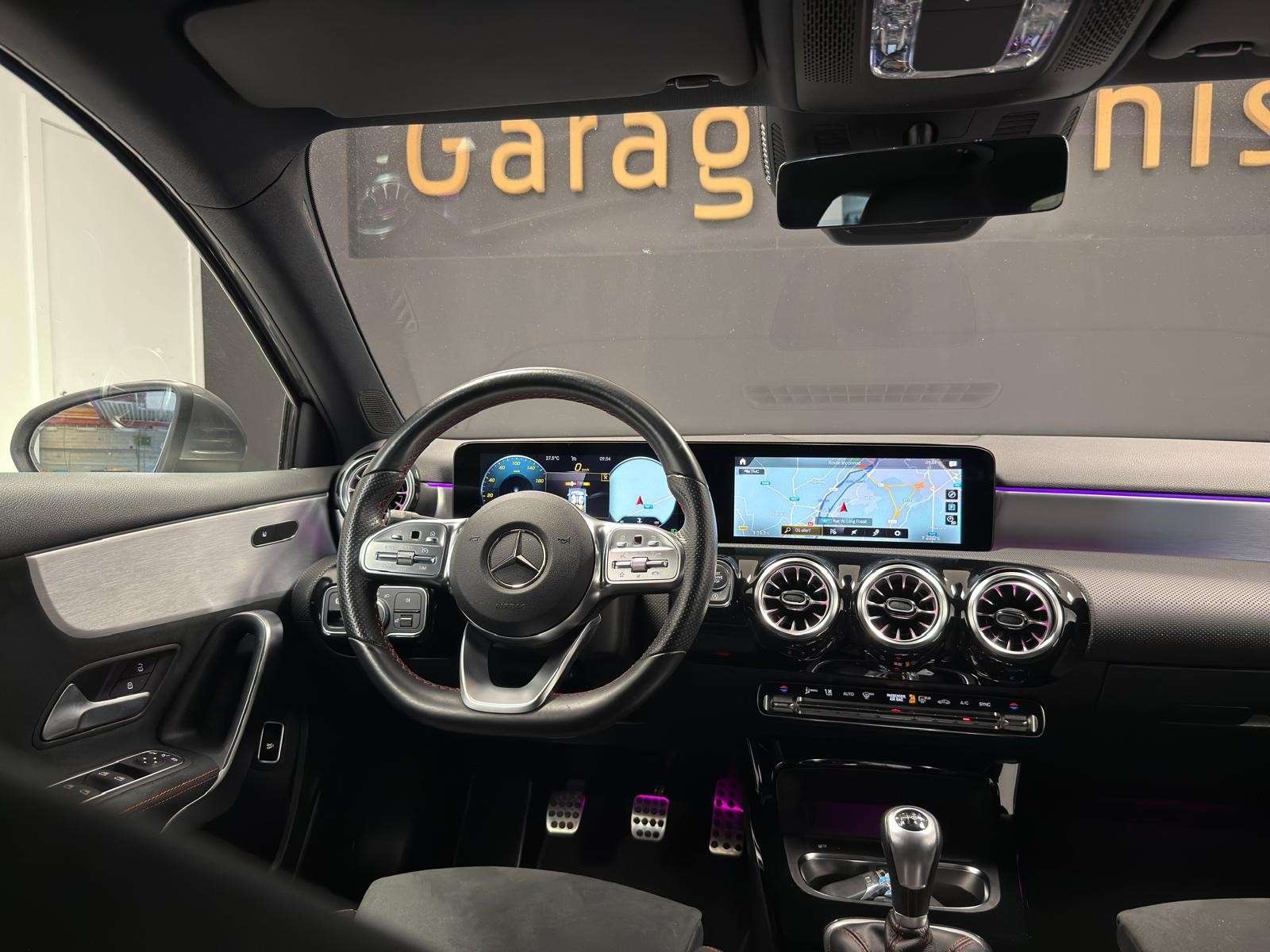 Mercedes-Benz A 180 **PACK AMG**GPS+CAMERA**LED**CUIR**GARANTIE 12 MOI
