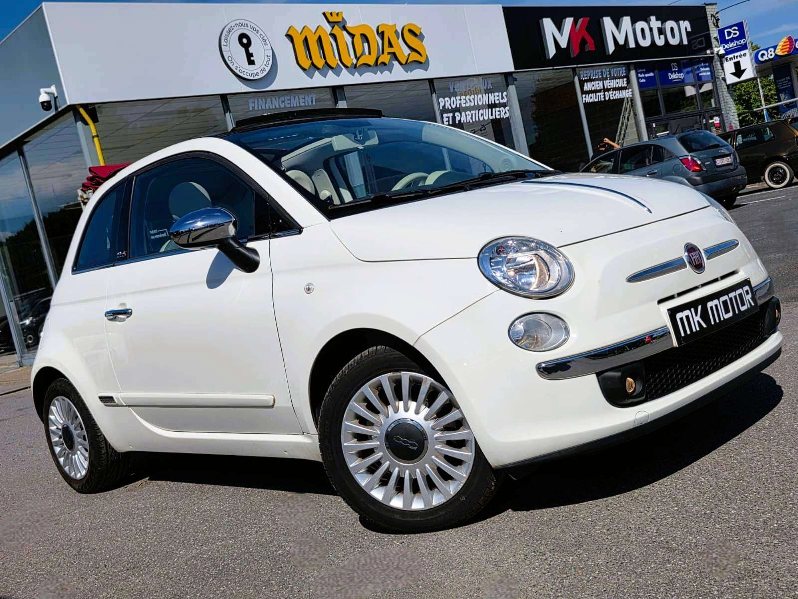 Fiat 500C 🟢1.2 ESSENCE 69CV - CABRIOLET - CLIMATISATION