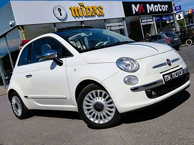 Fiat 500C 🟢1.2 ESSENCE 69CV - CABRIOLET - CLIMATISATION