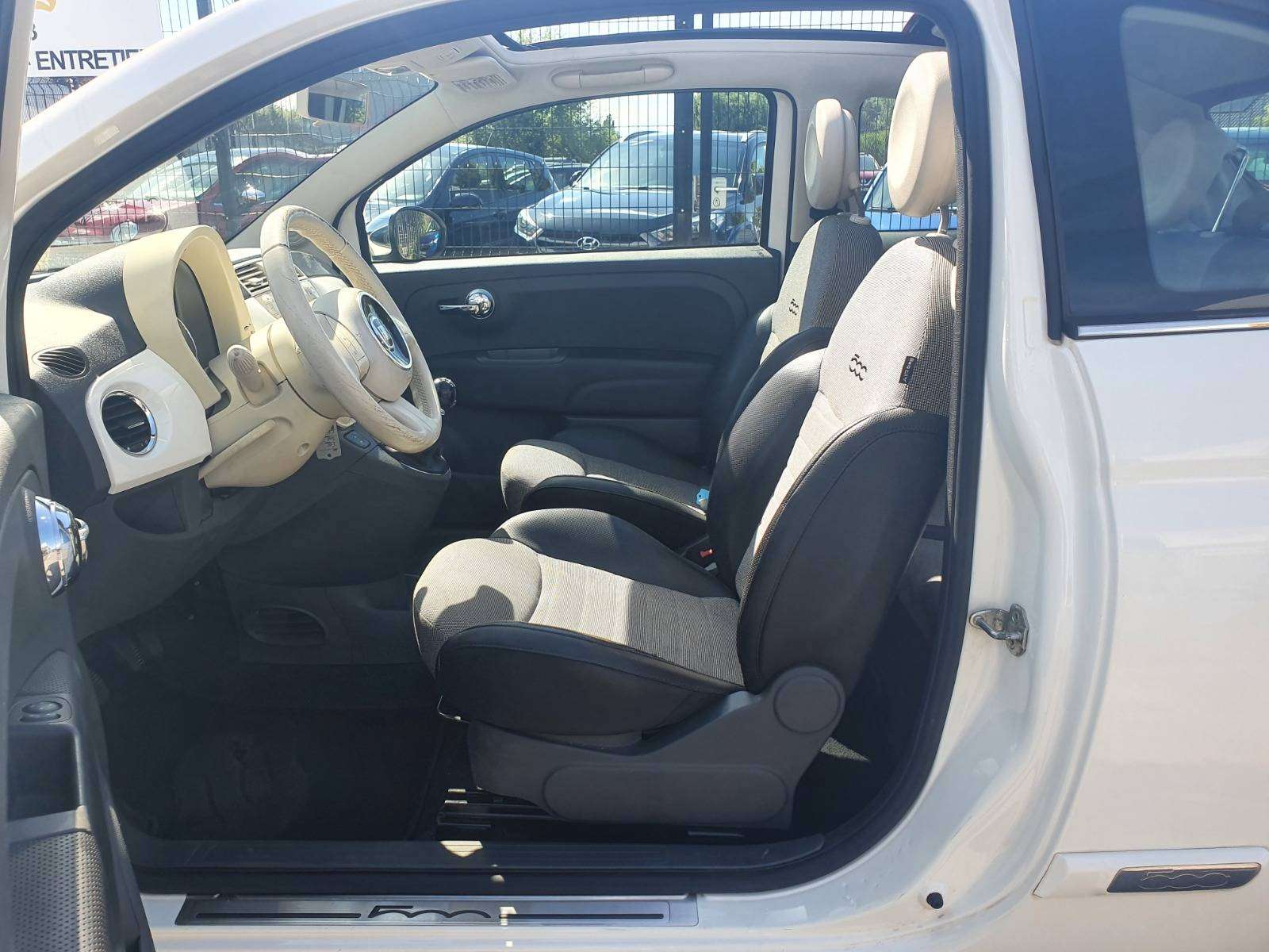 Fiat 500C 🟢1.2 ESSENCE 69CV - CABRIOLET - CLIMATISATION