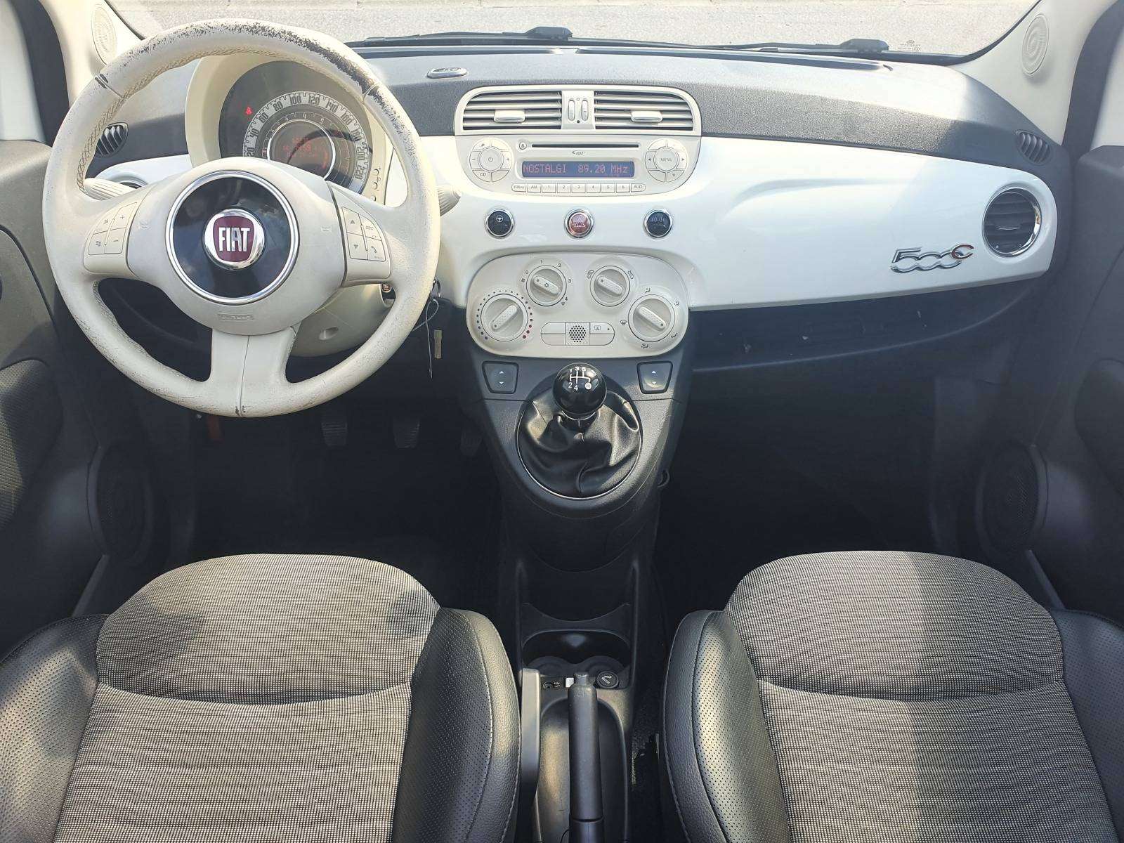 Fiat 500C 🟢1.2 ESSENCE 69CV - CABRIOLET - CLIMATISATION
