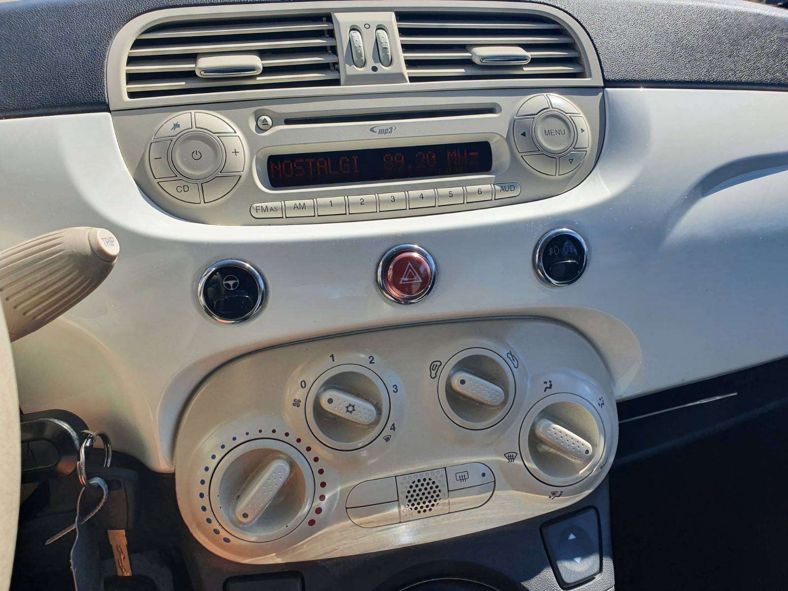 Fiat 500C 🟢1.2 ESSENCE 69CV - CABRIOLET - CLIMATISATION