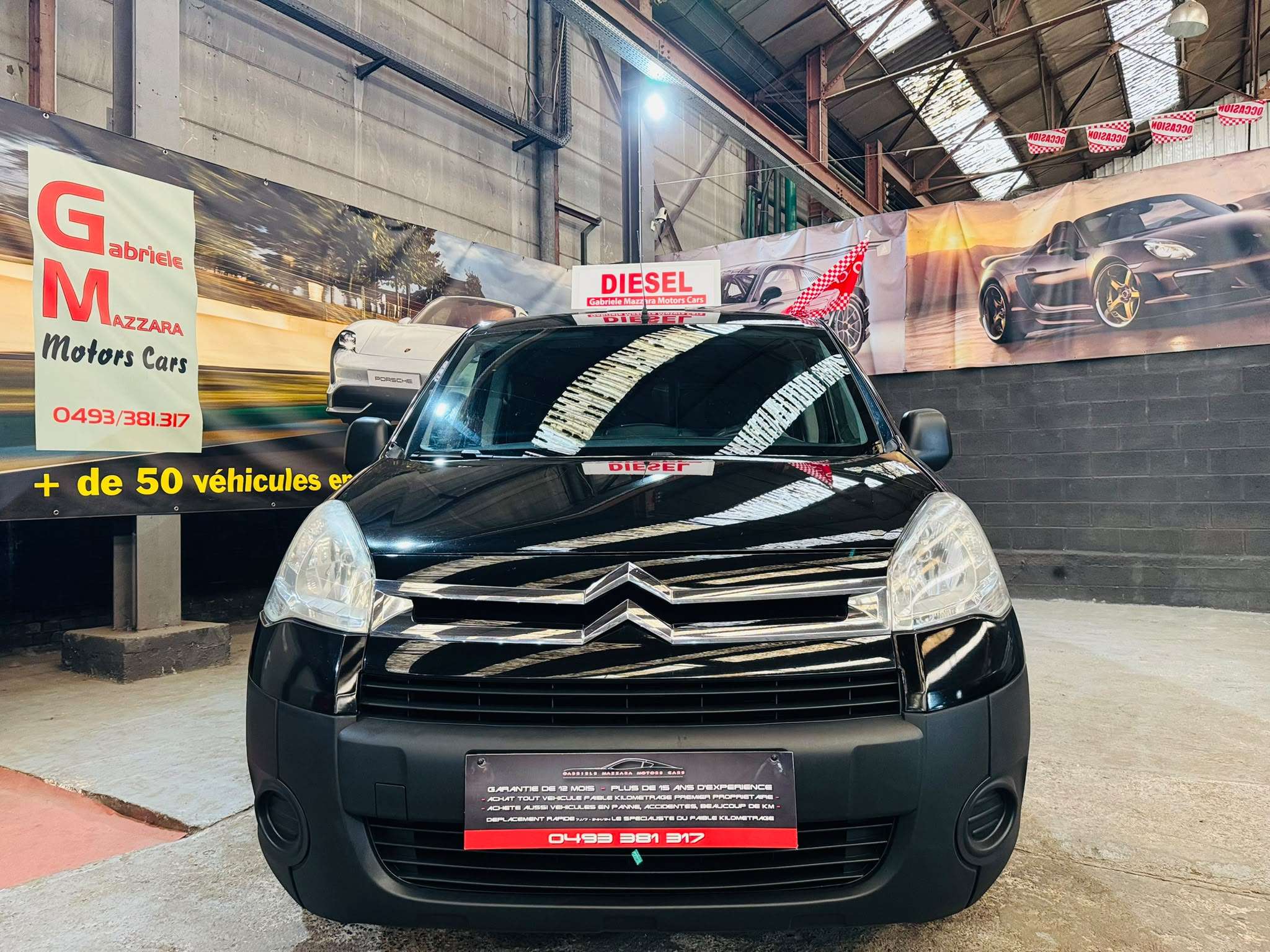 Citroen Berlingo 1.6 HDi 3 Places Utilitaire Att Remorque Airco Porte latérale
