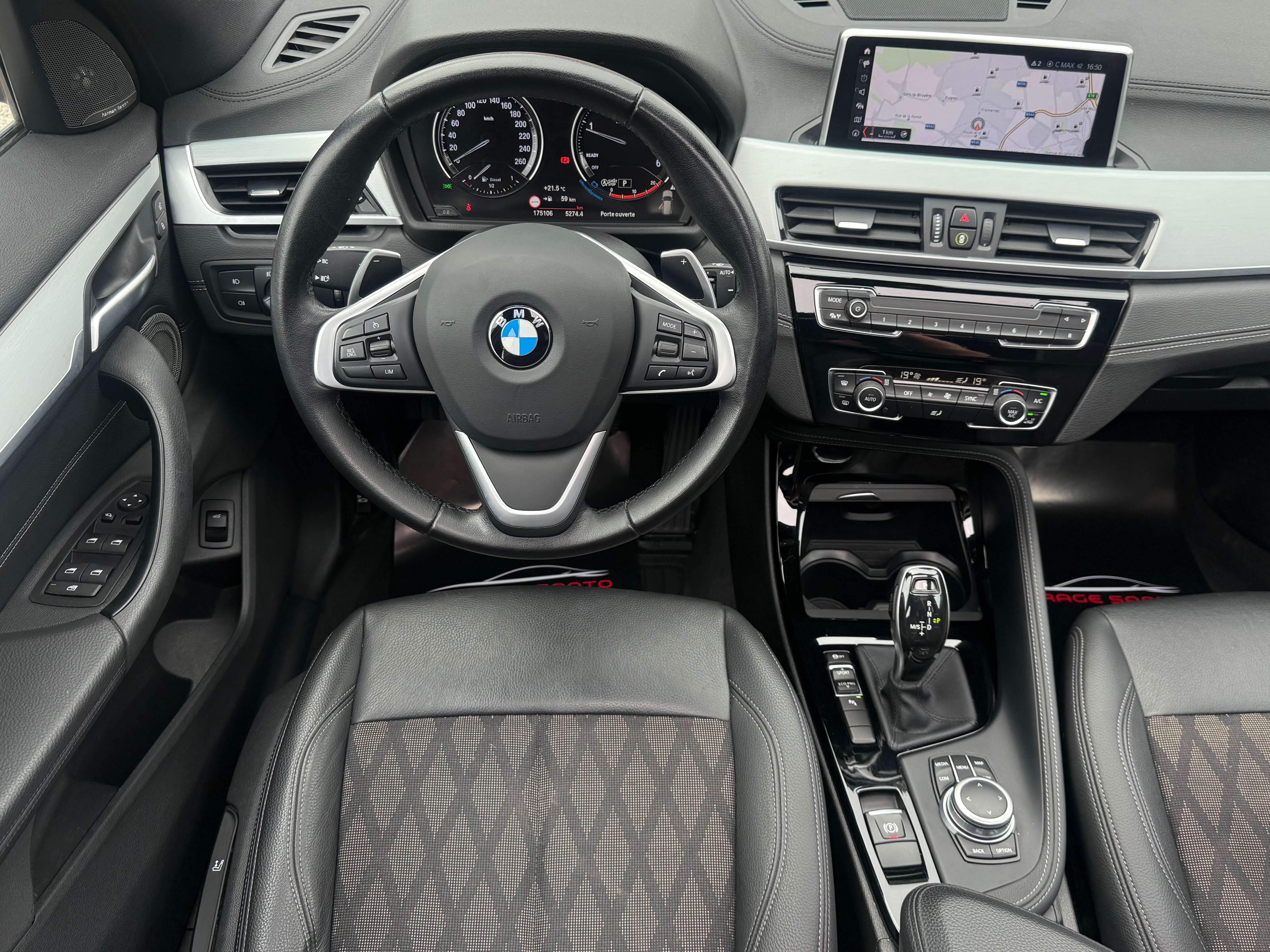 BMW X1 X1 2.0 dA 150cv sDrive18 Sport /CarPlay/ToitPano/Led/Cuir/Navi/Cam./Pdc/Garantie/