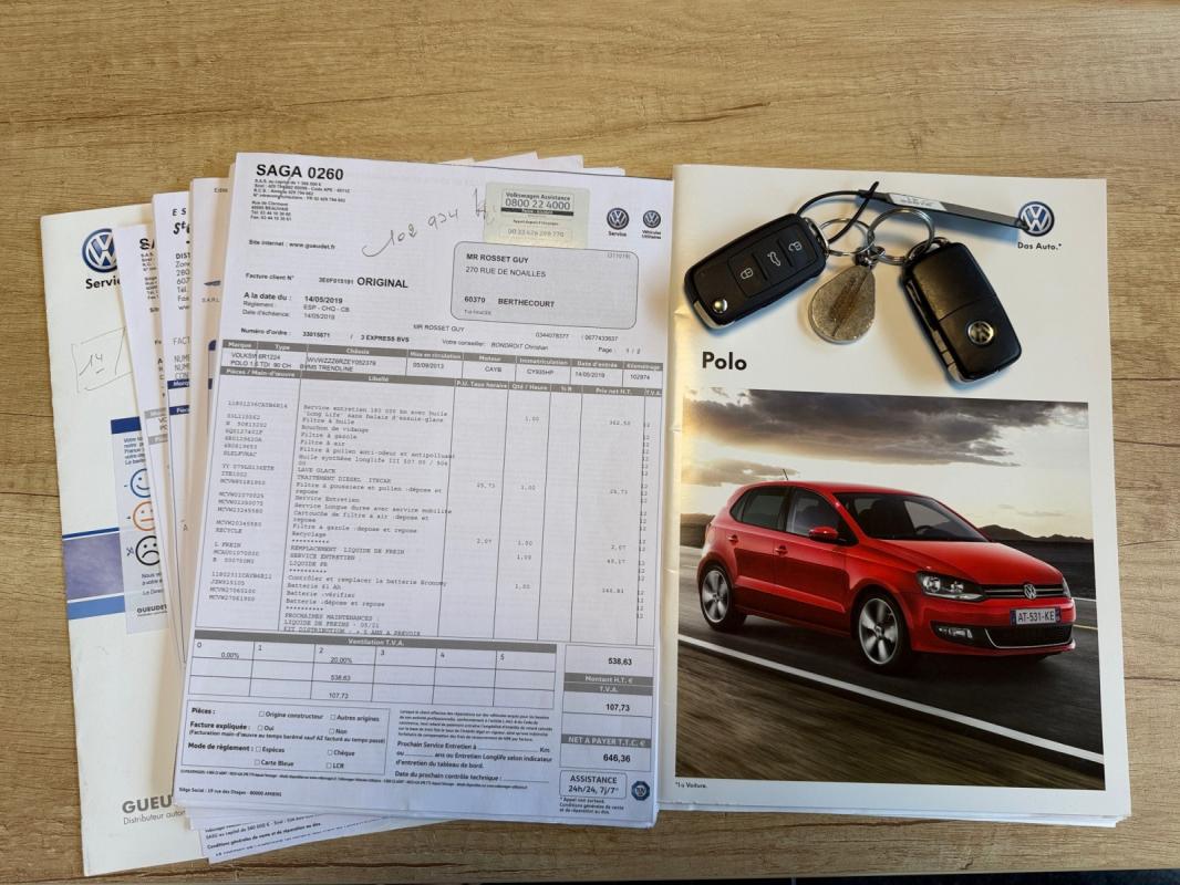Volkswagen Polo 1.6 TDI 90 LIFE 1ERE MAIN GARANTIE 12 MOIS