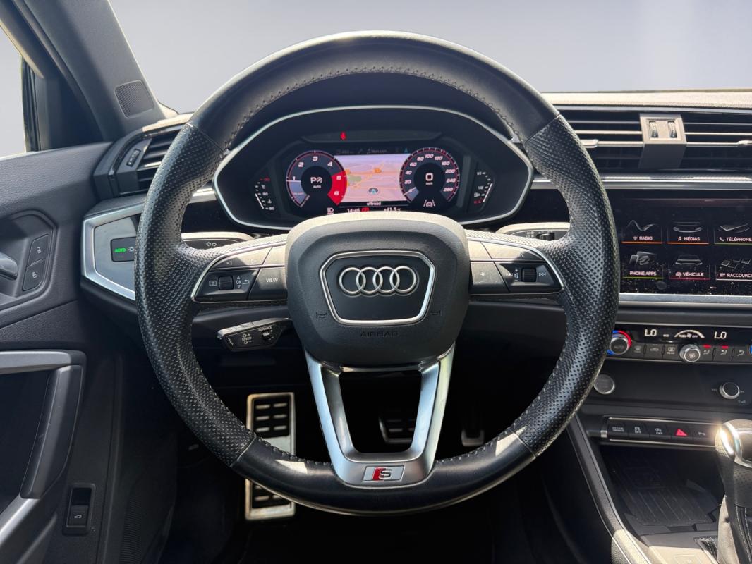 Audi Q3 35 TDI 150 ch S tronic 7 S line / VIRTUAL COCKPIT RÉGULATEUR ADAPTATIF GARANTIE 12 MOIS