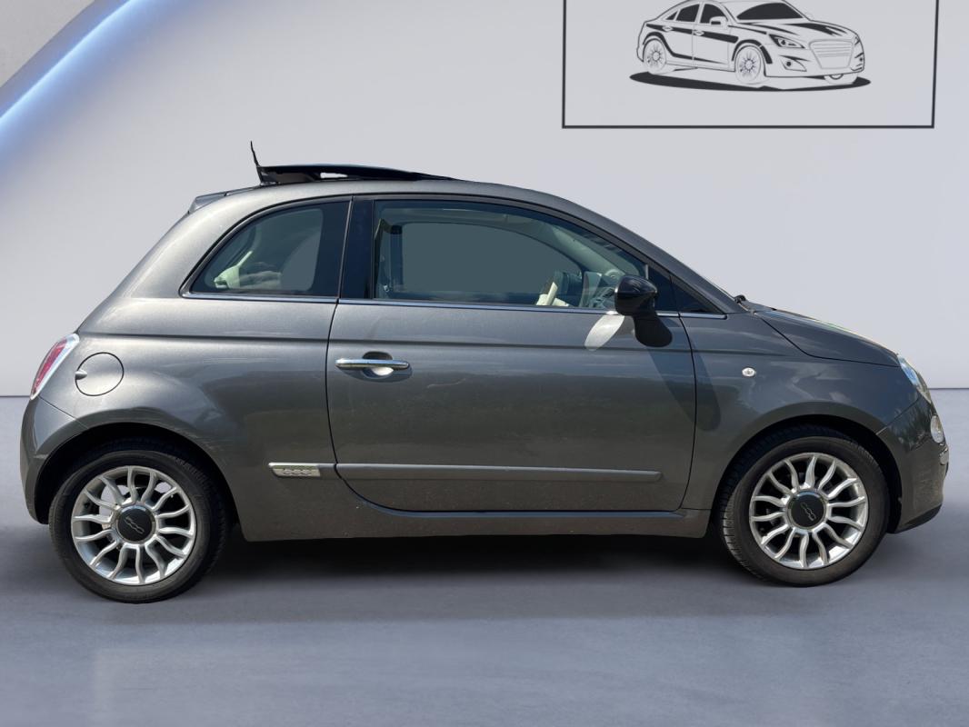 Fiat 500 1.2 8V 69 ch Lounge / GARANTIE 12 MOIS KIT DISTRIBUTION NEUF TOIT OUVRANT