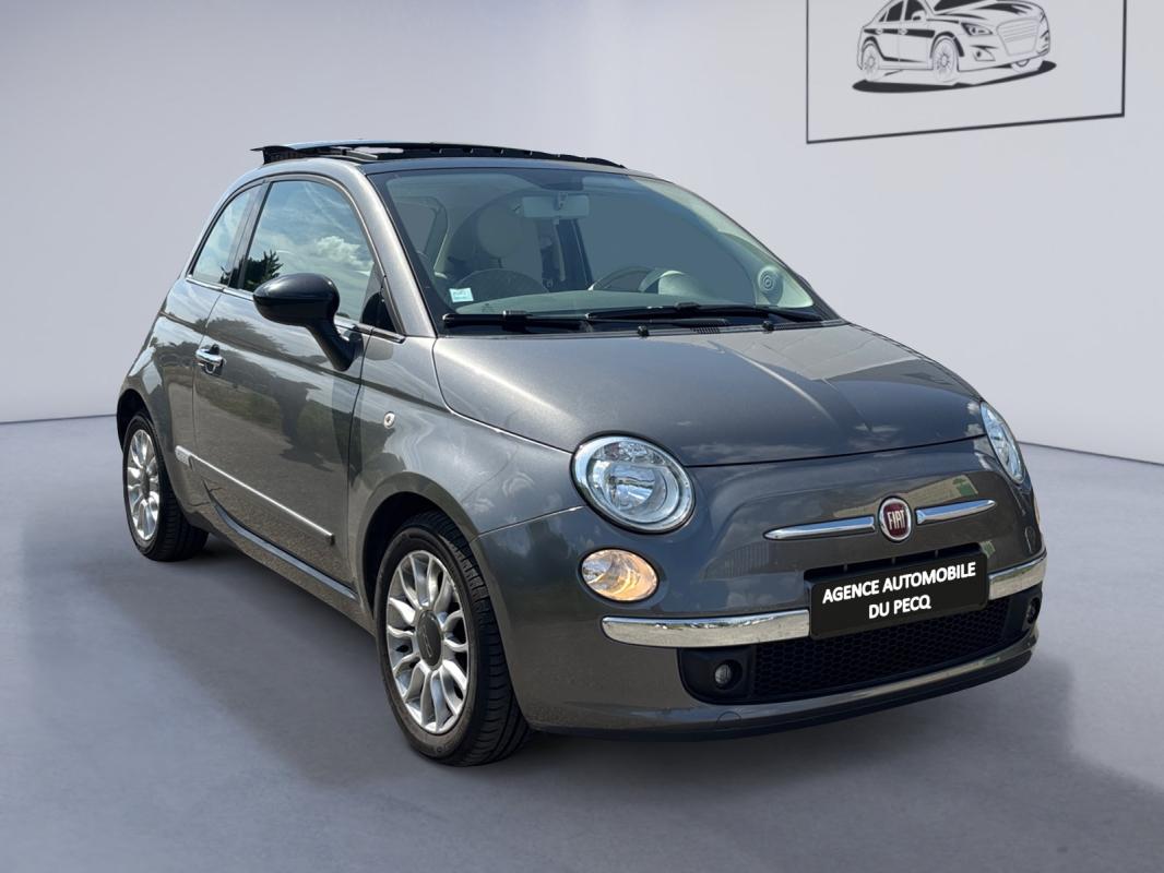 Fiat 500 1.2 8V 69 ch Lounge / GARANTIE 12 MOIS KIT DISTRIBUTION NEUF TOIT OUVRANT