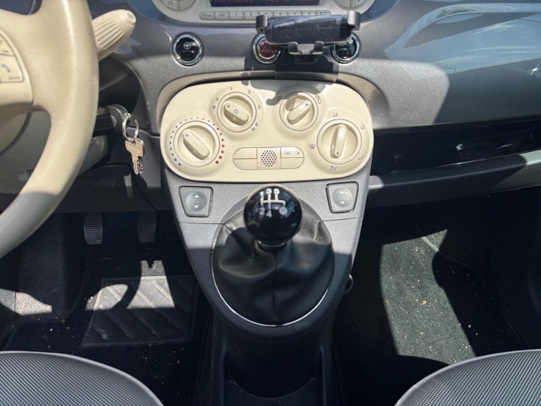 Fiat 500 1.2 8V 69 ch Lounge / GARANTIE 12 MOIS KIT DISTRIBUTION NEUF TOIT OUVRANT