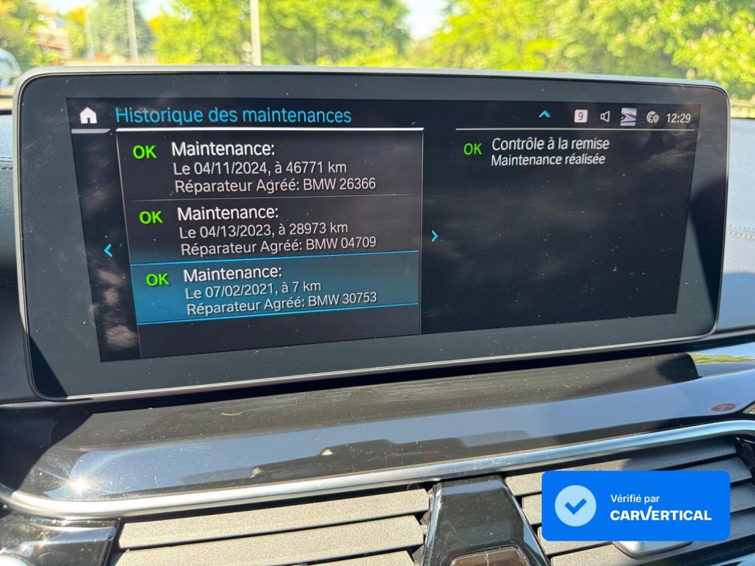 Bmw Serie 5 G30 LCI 545e TwinPower Turbo xDrive 394 ch BVA8 M Sport / FULL ENTRETIEN BMW OPTIONS