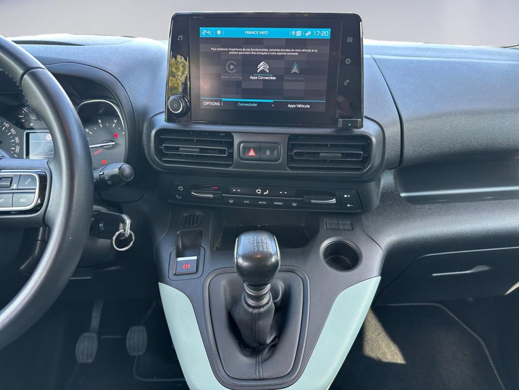 Citroen Berlingo Taille M BlueHDi 100 SS BVM6 Live / GARANTIE 12 MOIS ENTRETIEN CITROEN RADAR DE RECUL