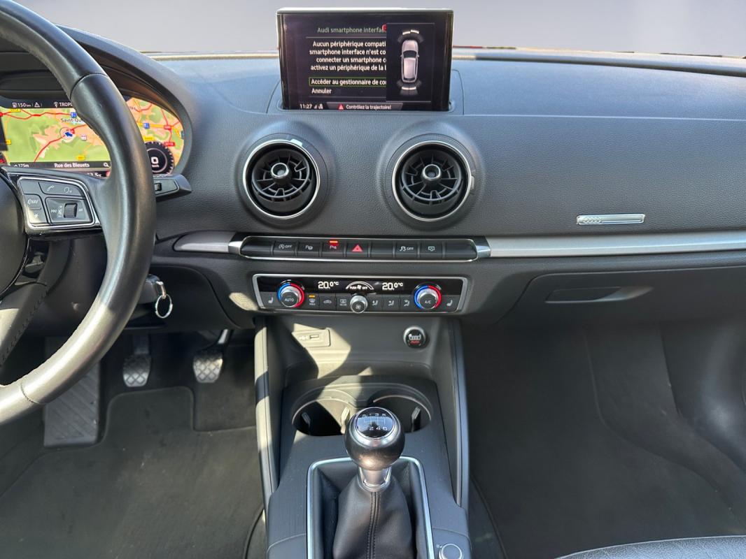 Audi A3 1.6 TDI 116 / GARANTIE 12 MOIS KIT DISTRIBUTION NEUF VIRTUAL COCKPIT