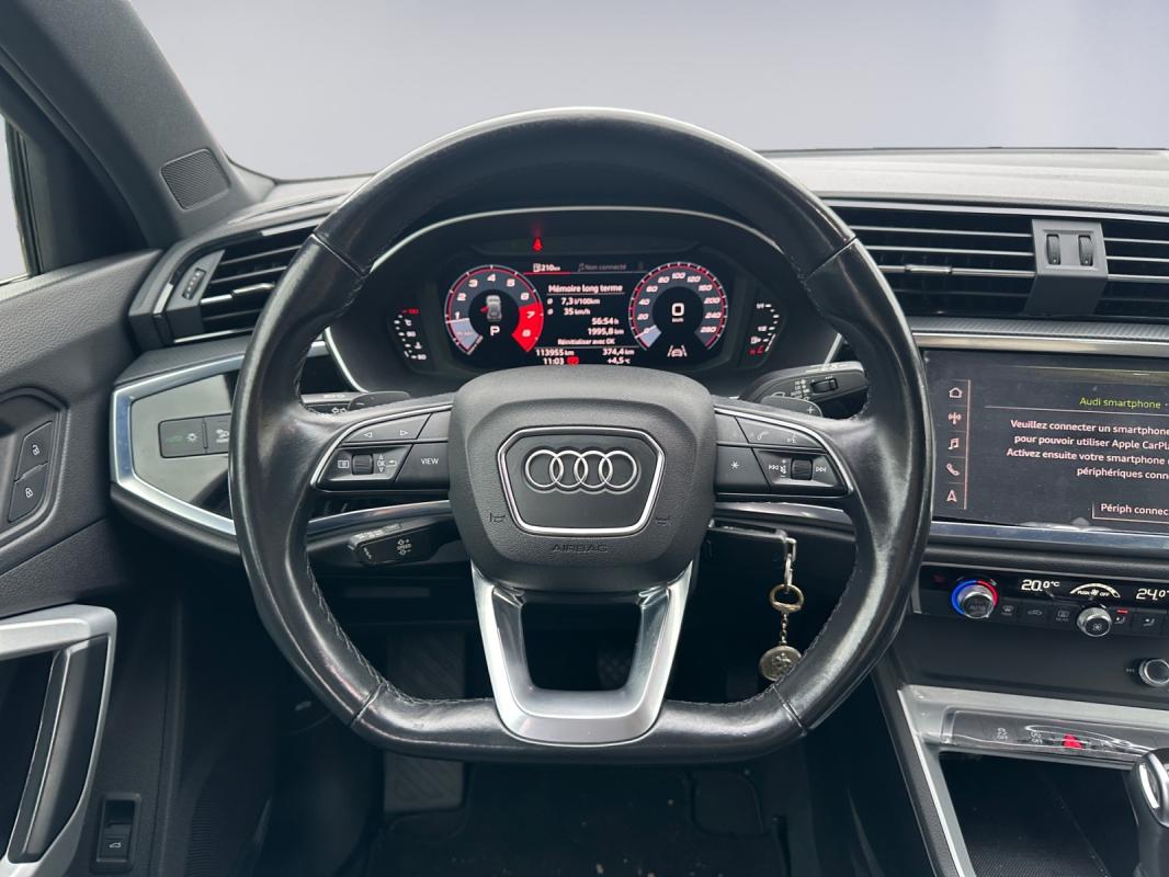 Audi Q3 35 TFSI 150 ch S tronic 7 Design CAMÉRA DE RECUL/CARPLAY/GARANTIE 12 MOIS