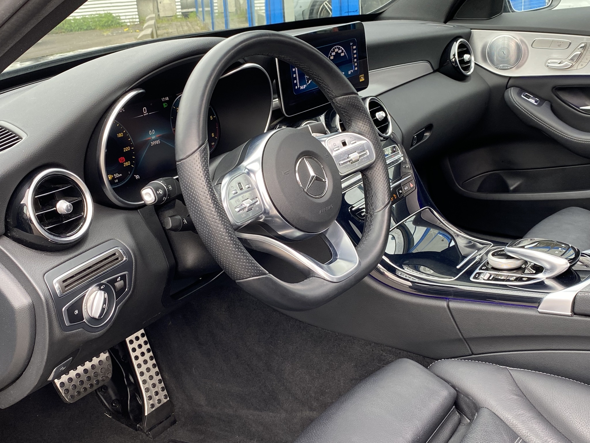 Mercedes-Benz Classe C C 220 D * PACK AMG + NIGHT * 2021 * 39 000 KM ! FULL !