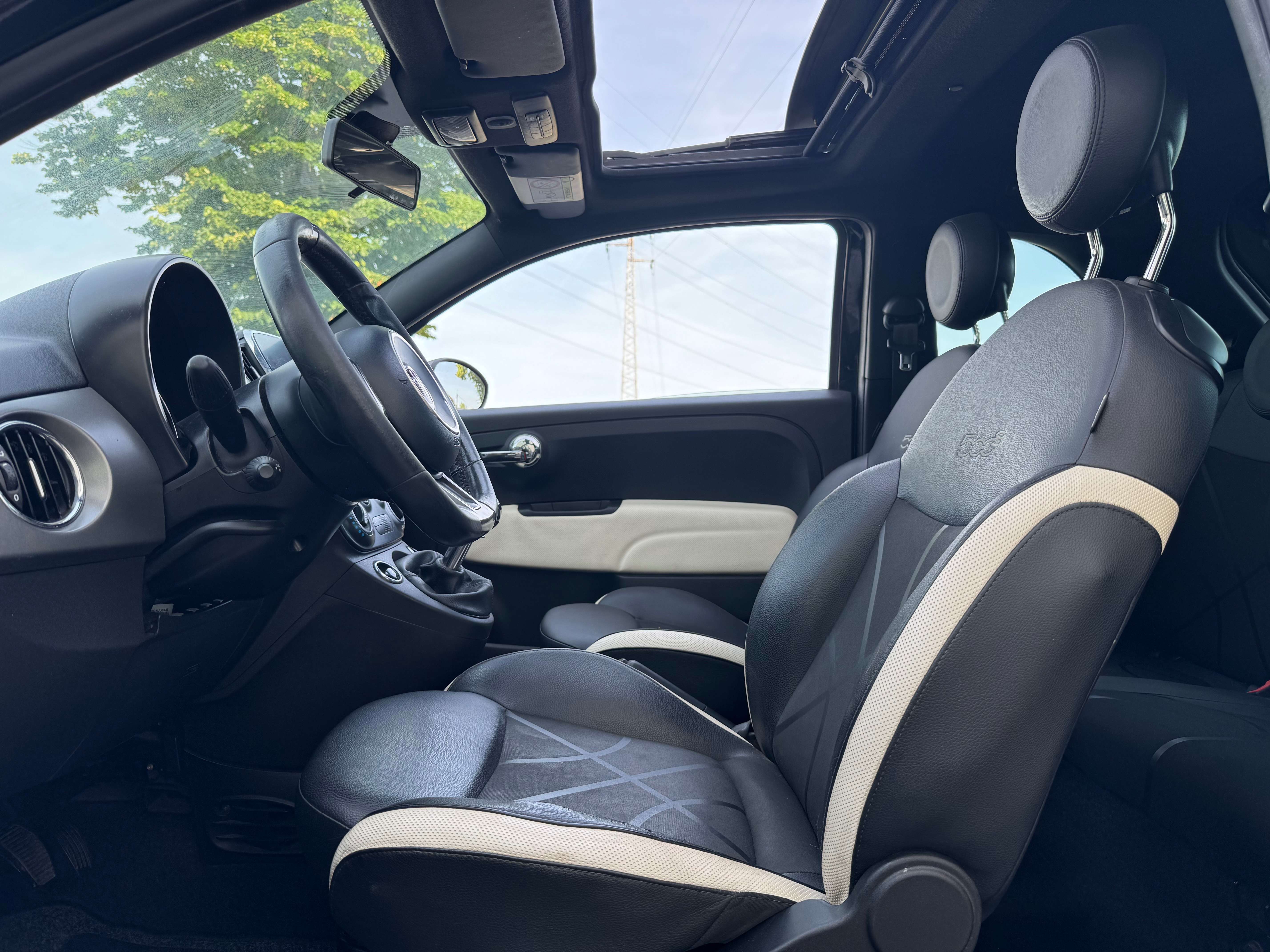 Fiat 500 500 1.2i Sport  toit ouvrant garantie 1 an