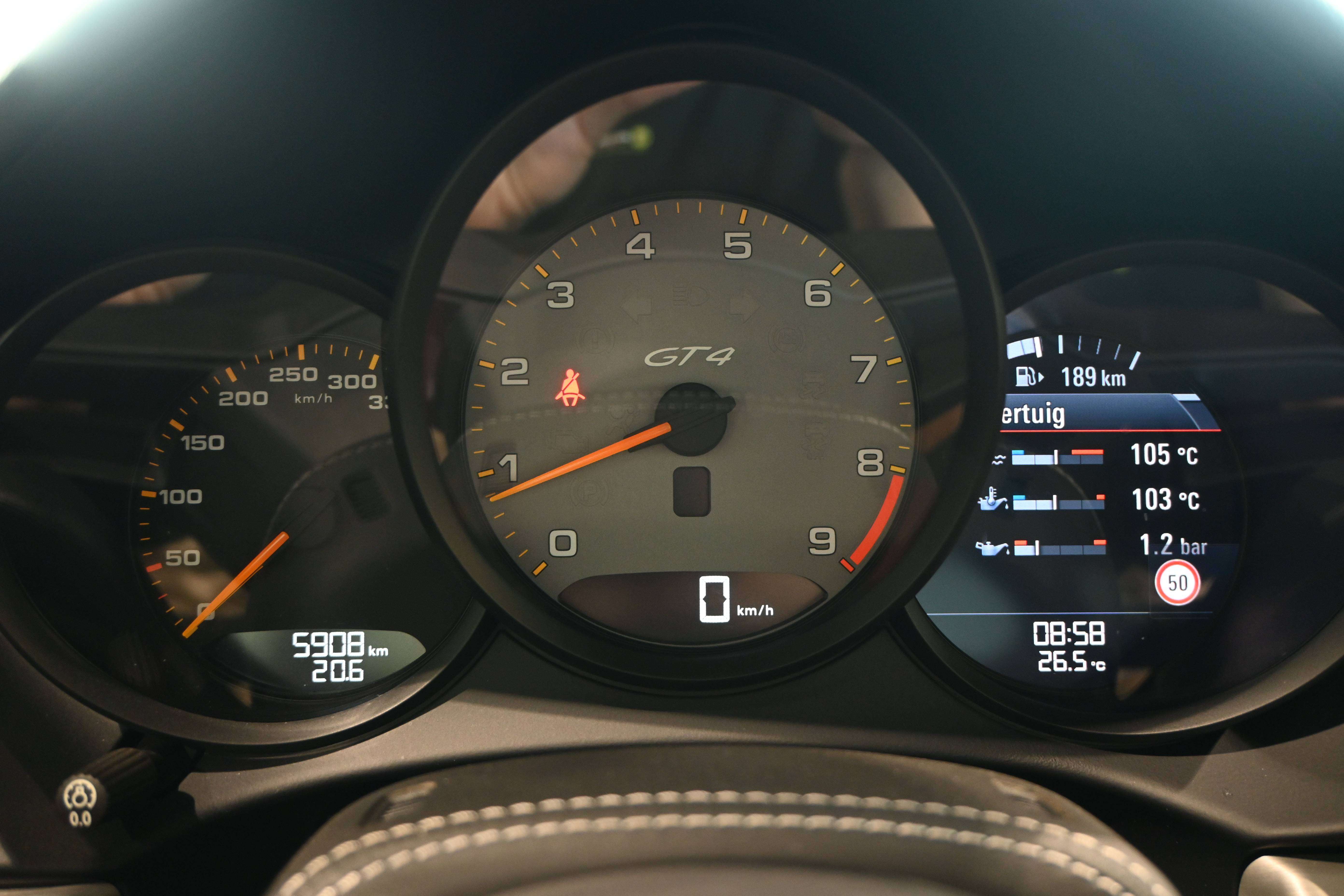 Porsche Cayman 718 GT4 Clubsport 4.0i **CARBON/ALCANTARA/CAM/BOSE/CERAMIC BRAKES/CHRONO**