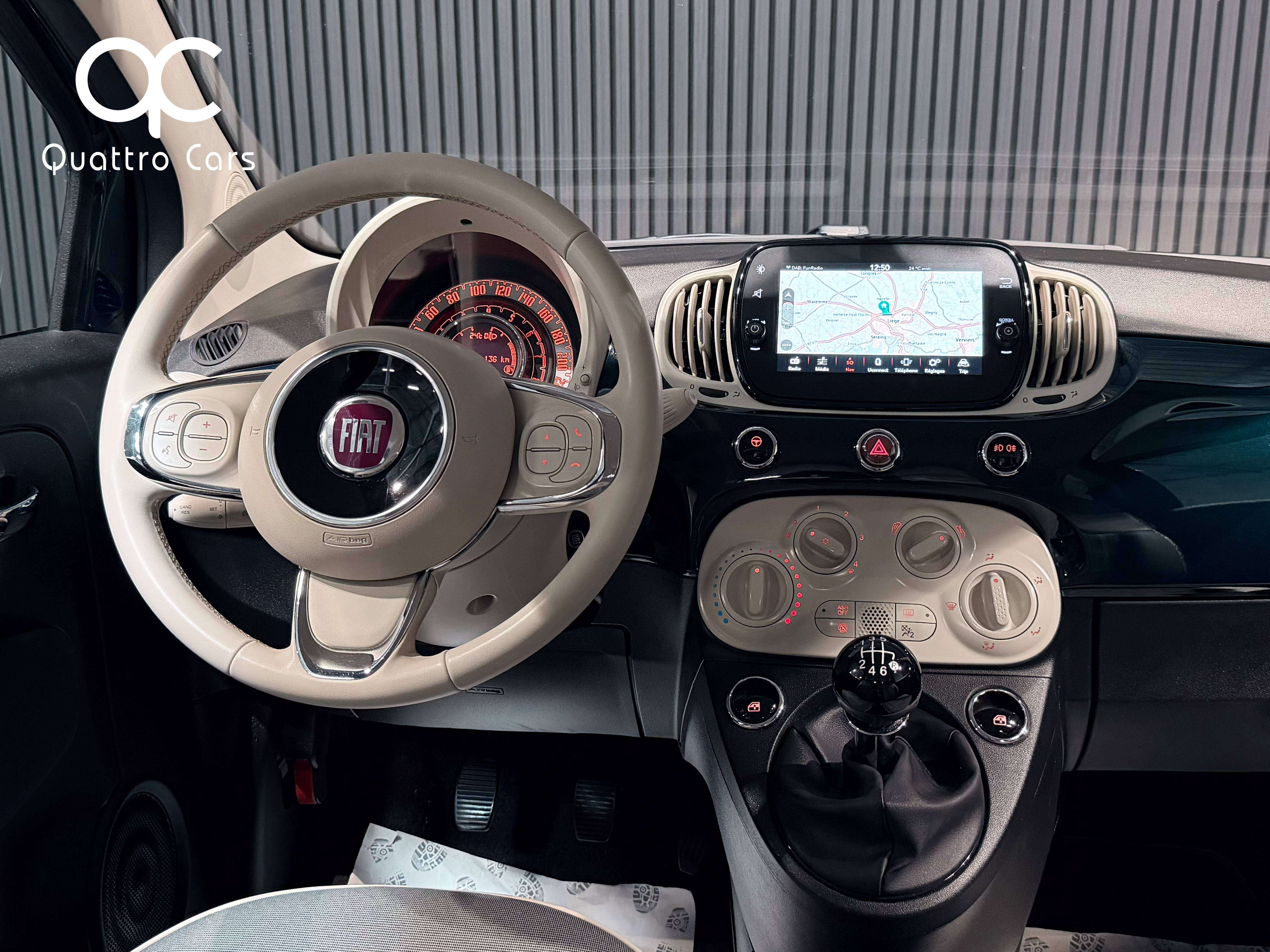 Fiat 500 1.0i Hybrid Essence / Car play / Gps / Clim