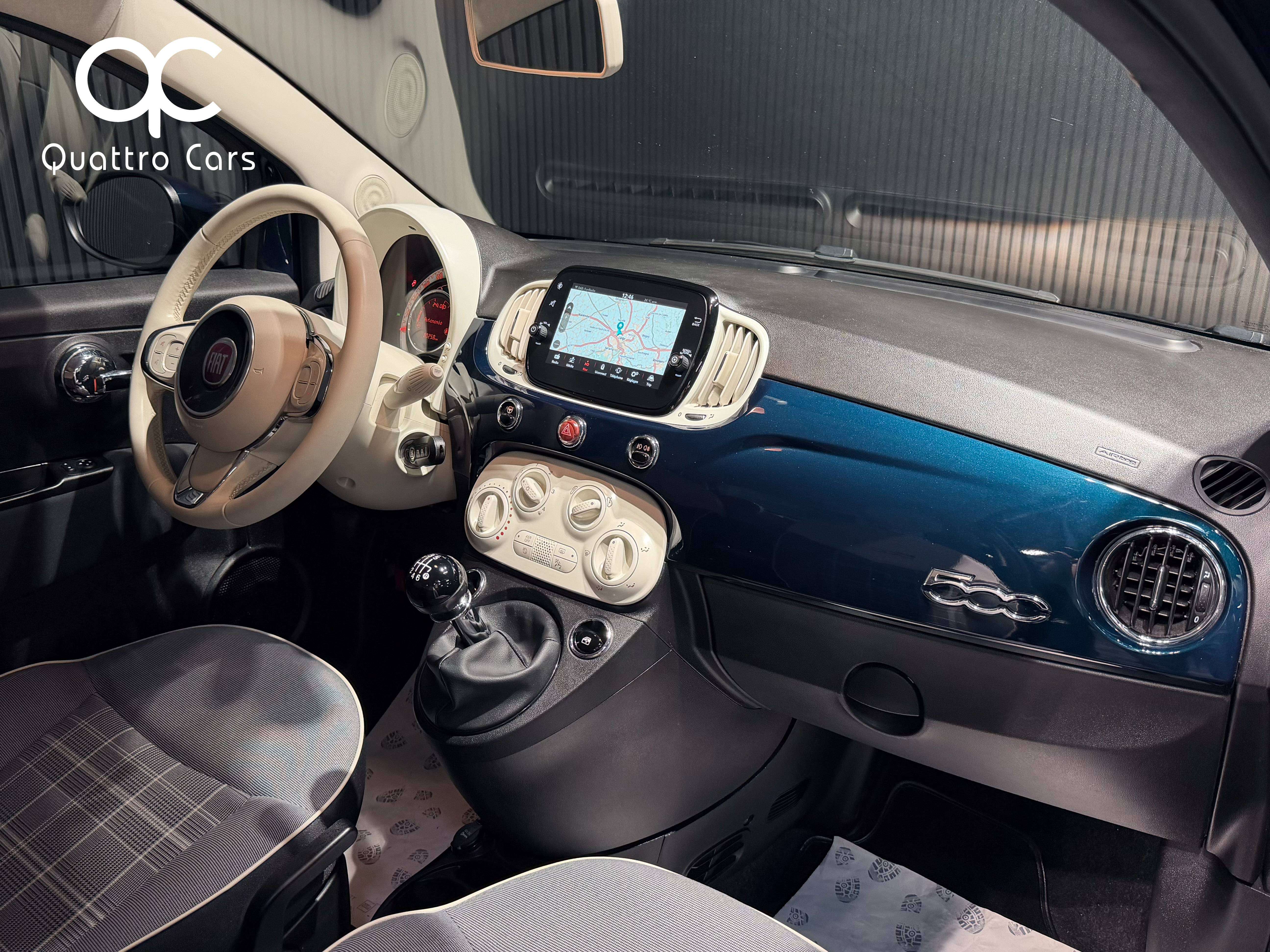 Fiat 500 1.0i Hybrid Essence / Car play / Gps / Clim