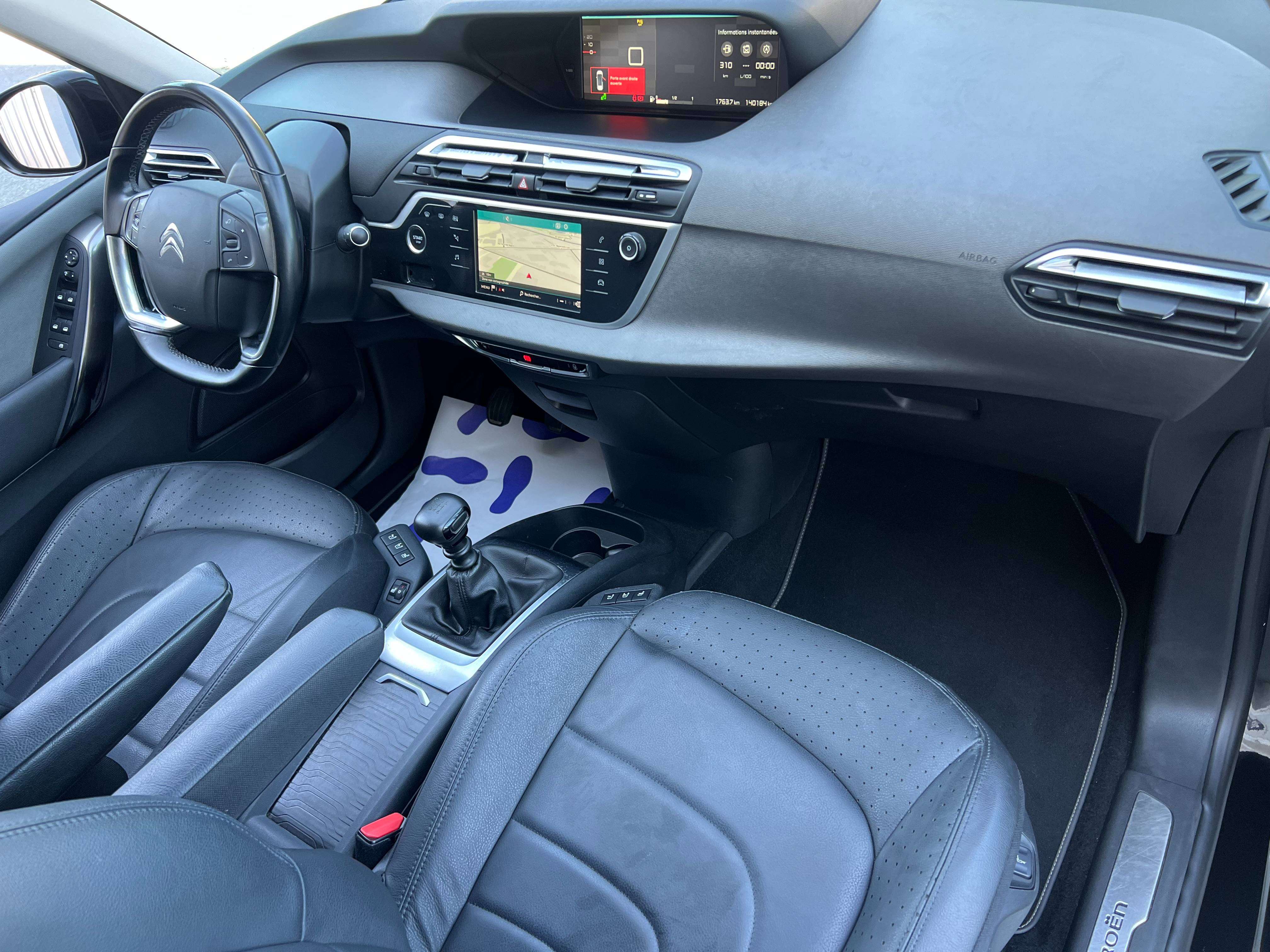 Citroen Grand C4 Picasso 1.6 BlueHDi Shine 7PL+NAVI+CAMERA+CUIR+CARNET+CARPASS