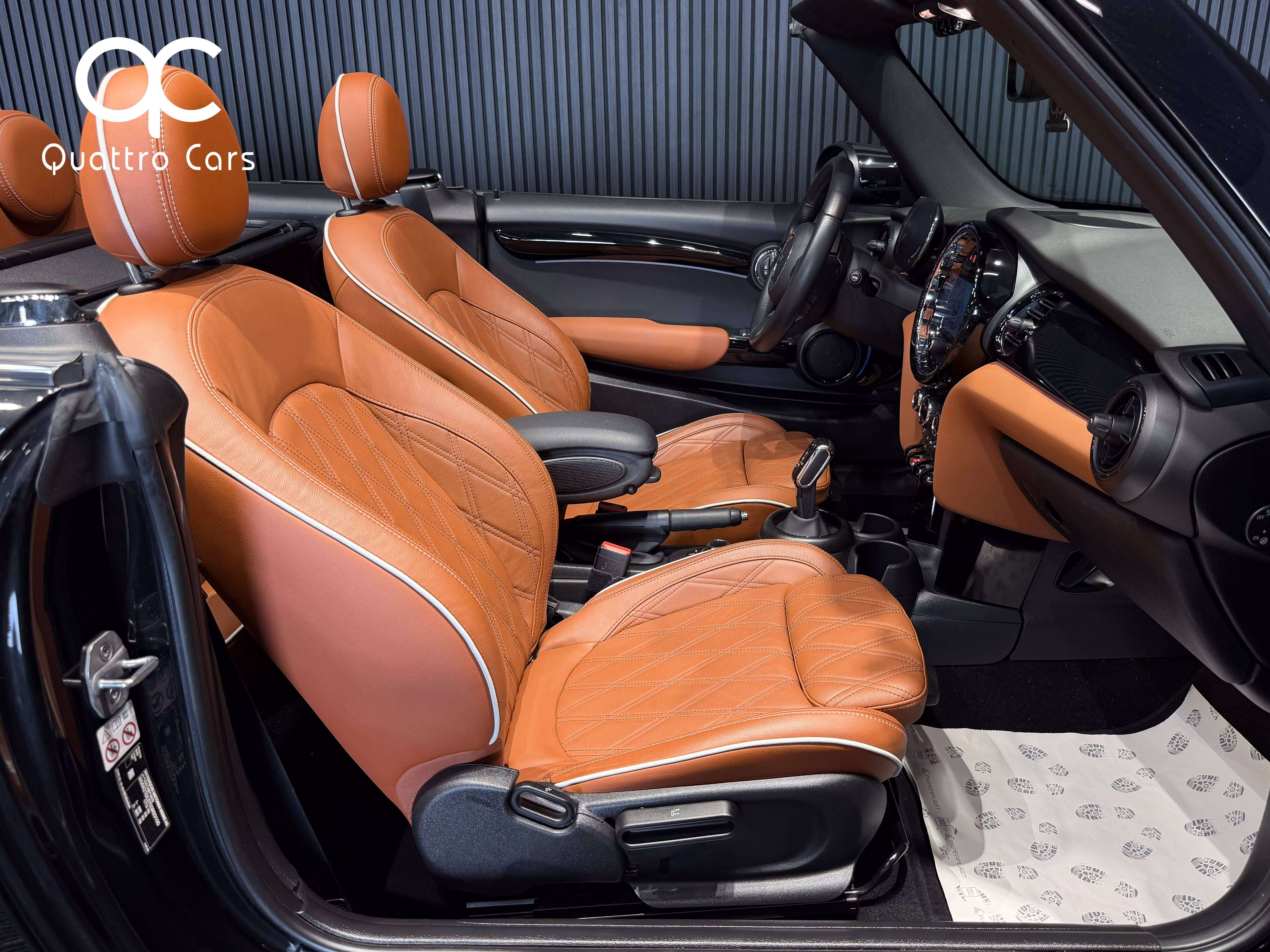 MINI Cooper Cabrio 1.5A / Boite auto / Cuir brun / Car play / Led / 1ere main