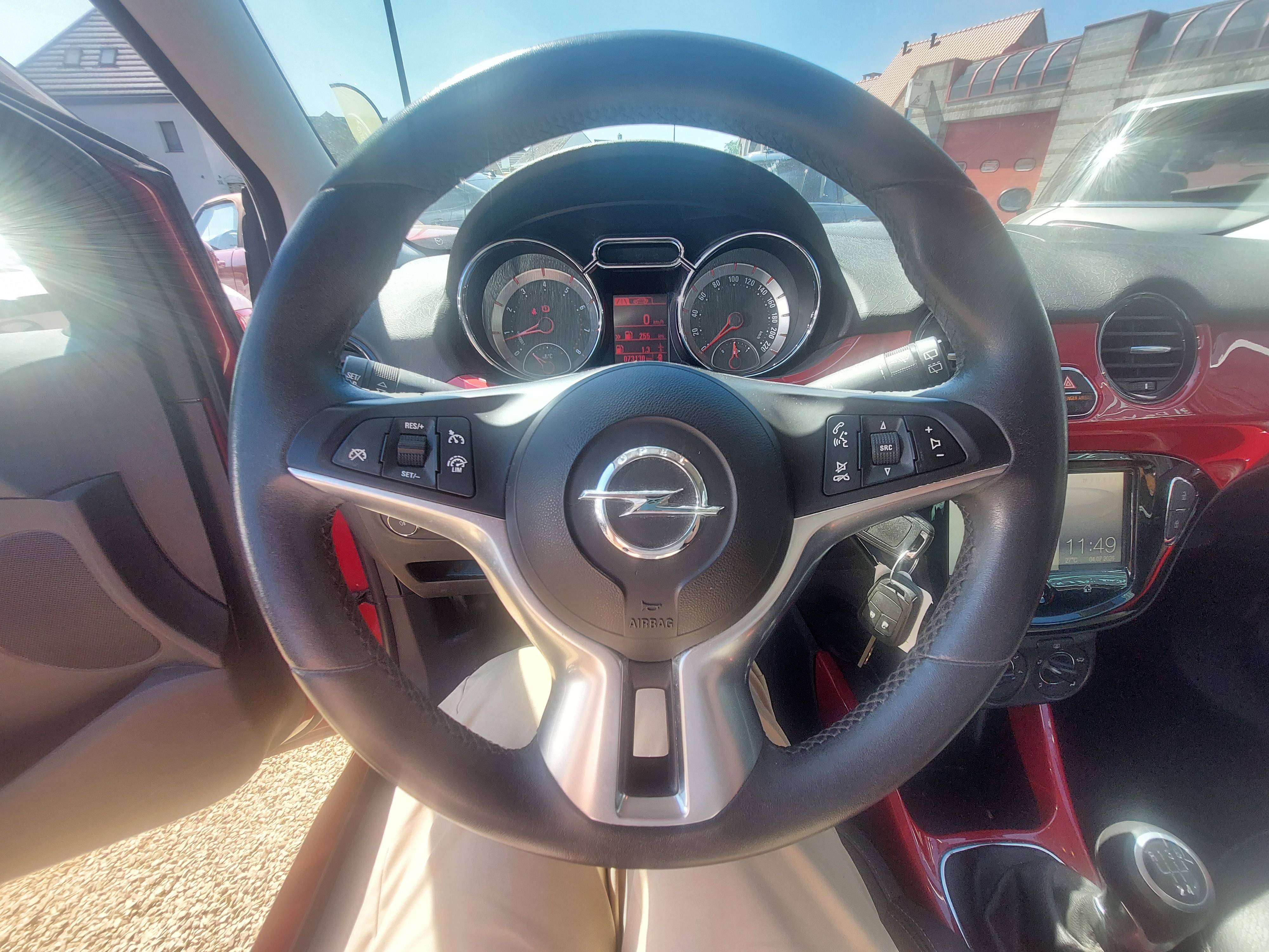 Opel Adam Adam 1.2i Red/Black * 73.130km * Zwarte velgen * perfecte staat