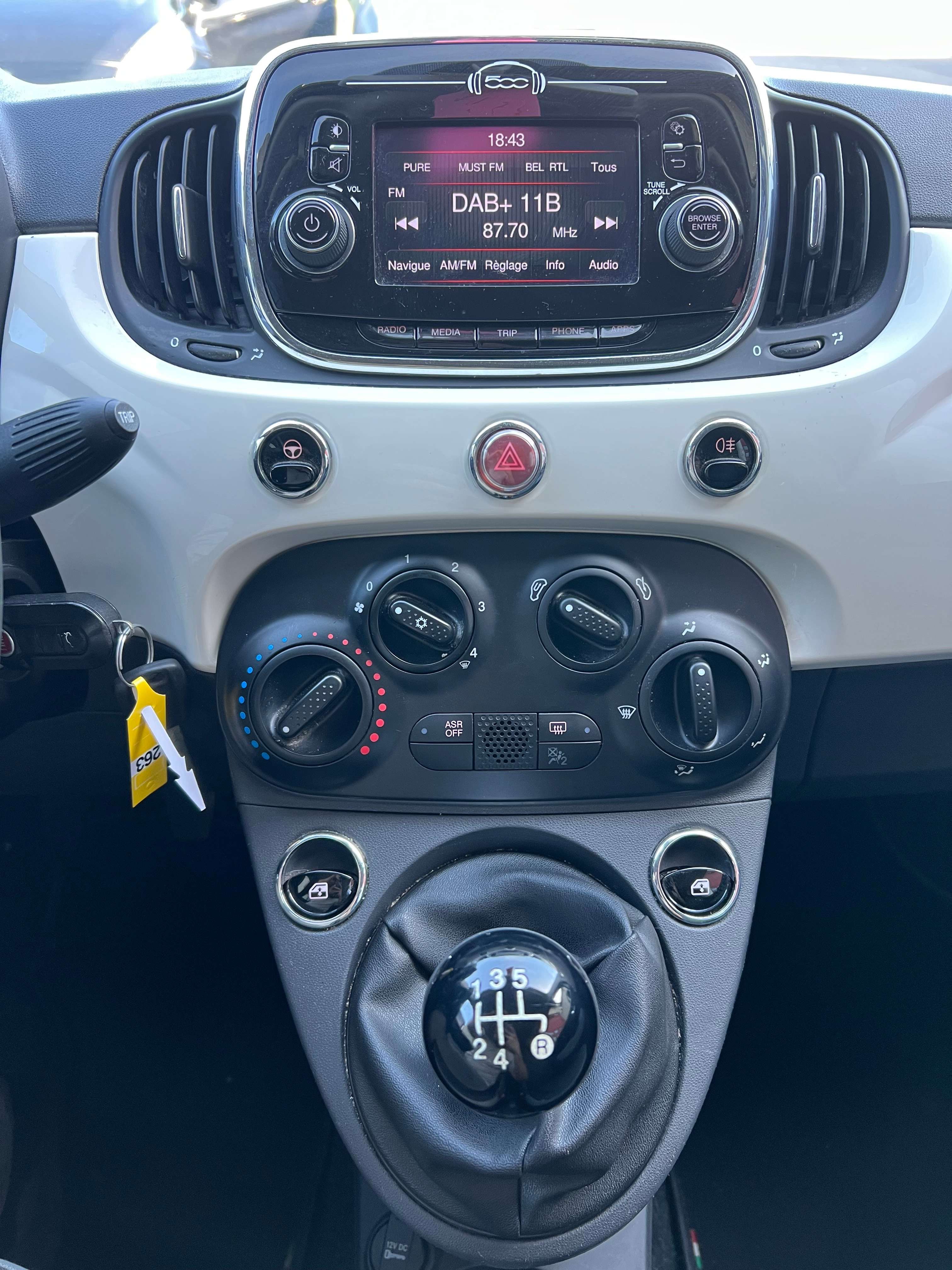 Fiat 500C 1.2i ECO Lounge + CAR-PASS + GARANTIE