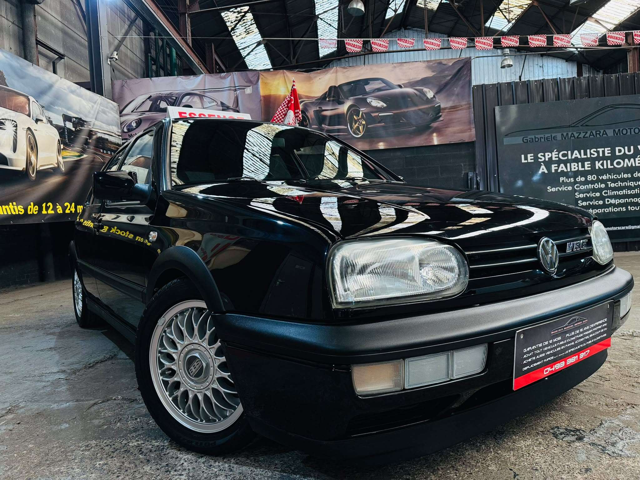 Volkswagen Golf 2.8i VR6 Cuir chauffant Toit ouvrant Airco BBS D.A
