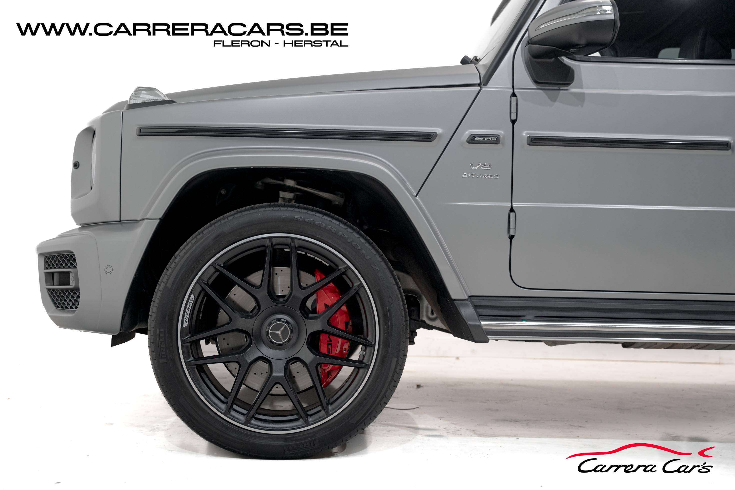Mercedes-Benz G 63 AMG 4.0 V8 BITURBO 4MATIC MANUFAKTUR*|GRIS MAT*CARBON*TOIT OUVRANT*LED*CUIR*CAMERA*GARANTIE*|