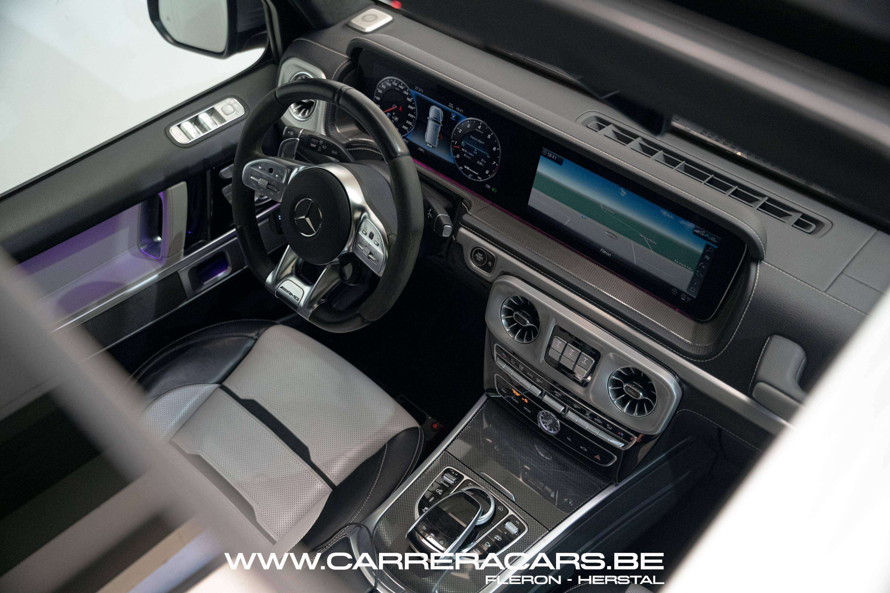 Mercedes-Benz G 63 AMG 4.0 V8 BITURBO 4MATIC MANUFAKTUR*|GRIS MAT*CARBON*TOIT OUVRANT*LED*CUIR*CAMERA*GARANTIE*|