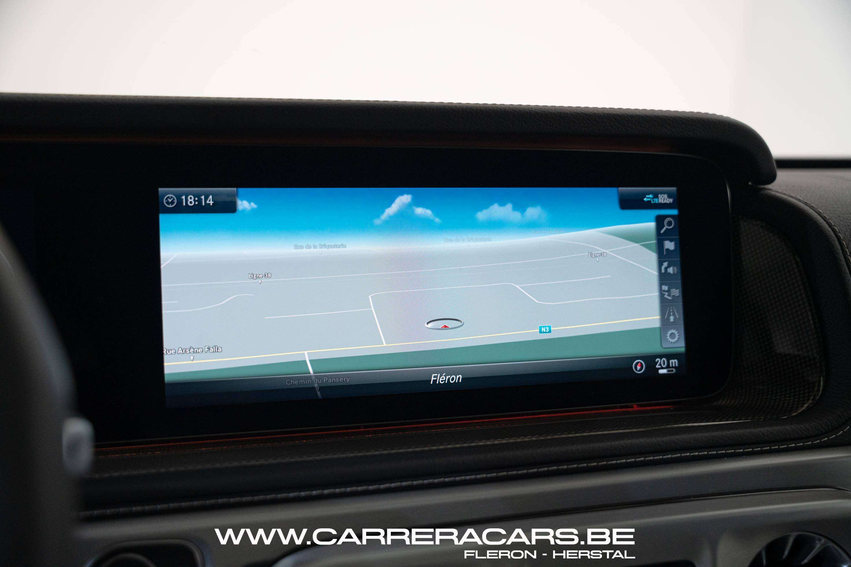 Mercedes-Benz G 63 AMG 4.0 V8 BITURBO 4MATIC MANUFAKTUR*|GRIS MAT*CARBON*TOIT OUVRANT*LED*CUIR*CAMERA*GARANTIE*|