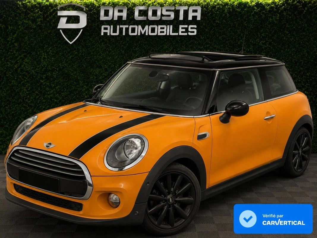 Mini Mini III F56 1.5 136 Cv BOITE AUTO TOIT OUVRANT GRAND GPS INTERIEUR CUIR - GARANTIE 1 AN