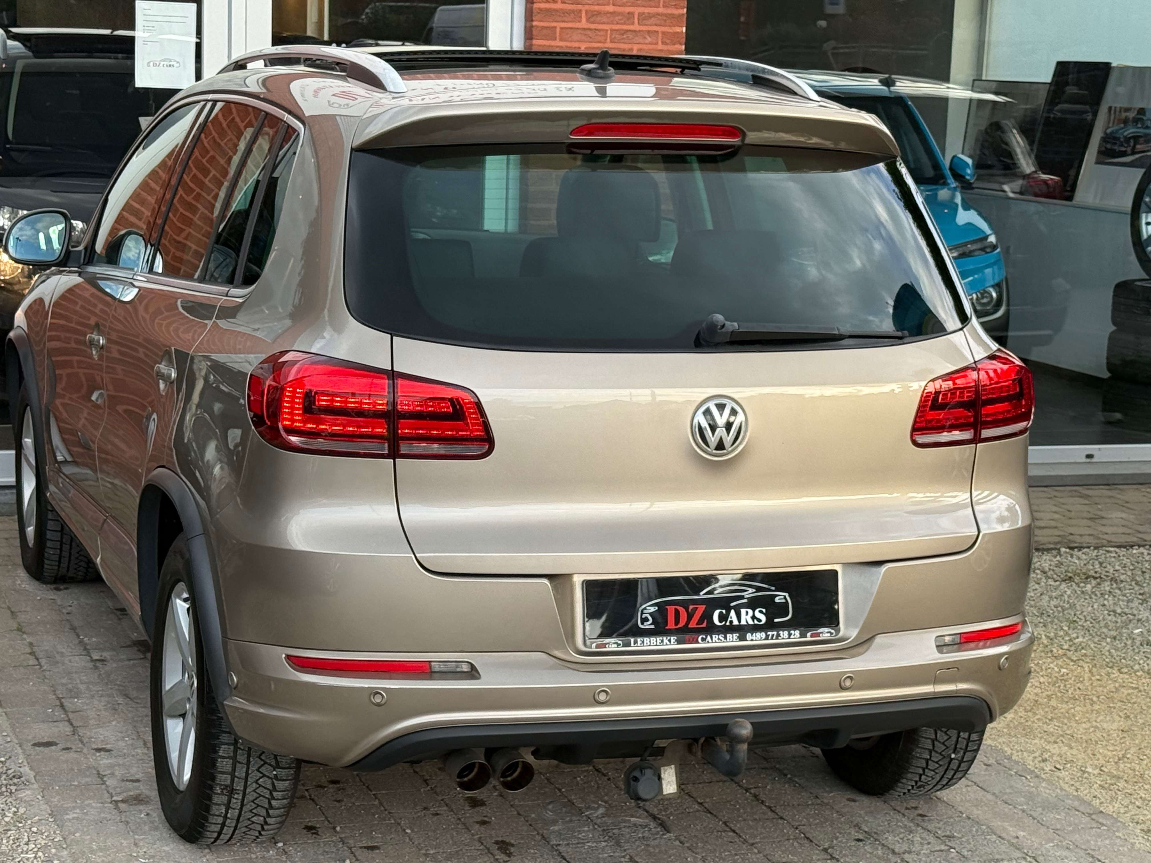 Volkswagen Tiguan R-LINE 1.4TSI 150PK DSG |✅NAVIGATIE | PANO DAK | LEDER | BLUETOOTH | TREKHAAK | ZETELVERWARMING |