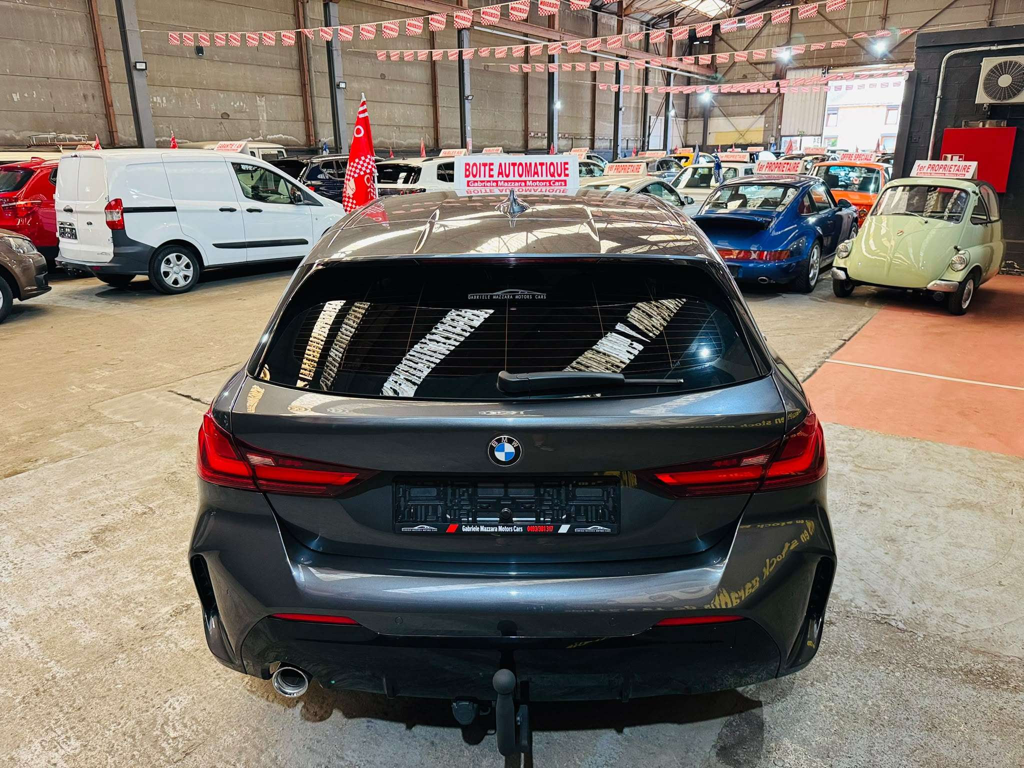 BMW 118 118iA Pack-M Cockpit Xénon LED Cuir Airco attache remorque