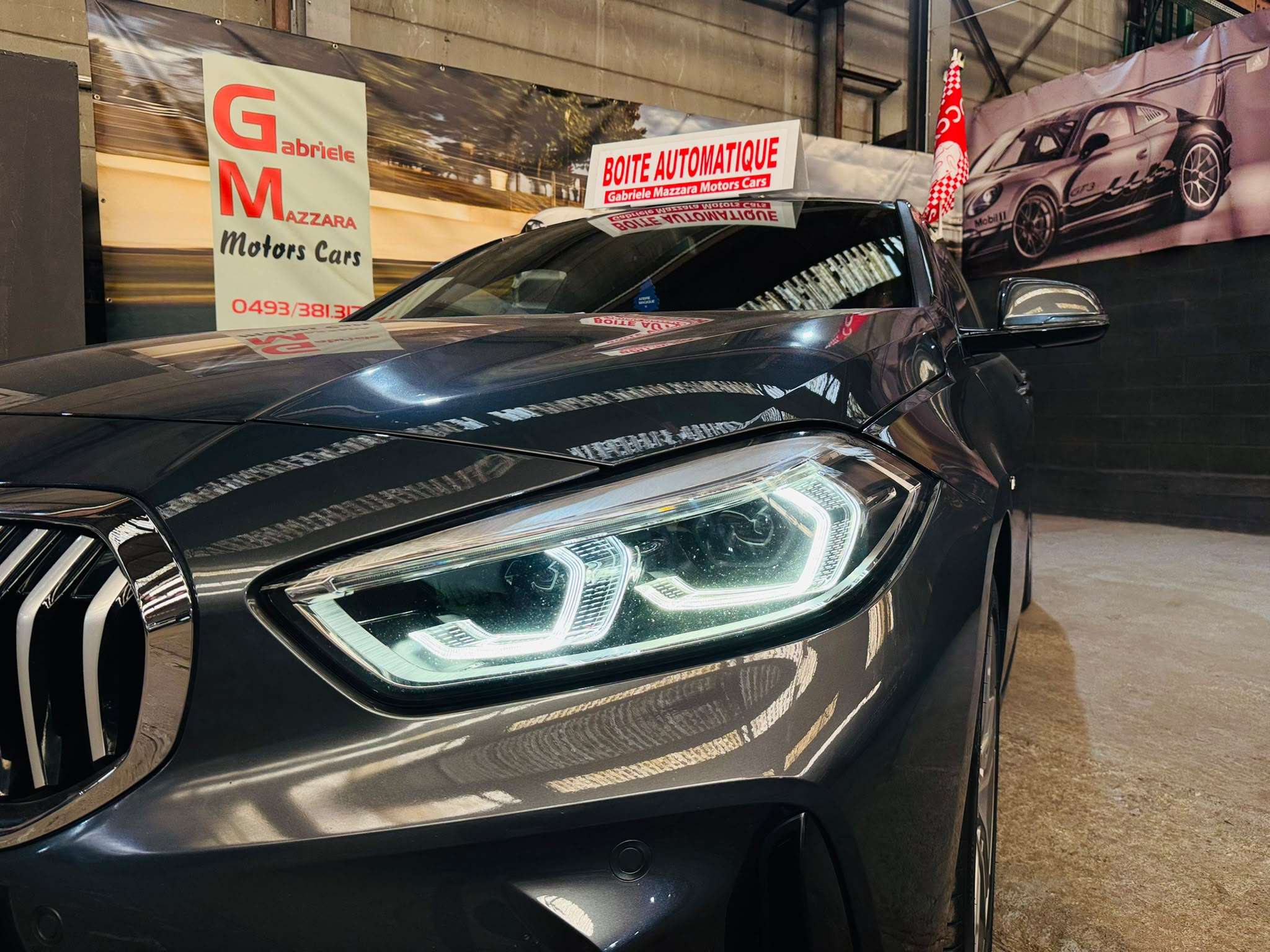BMW 118 118iA Pack-M Cockpit Xénon LED Cuir Airco attache remorque