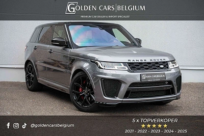 Land Rover Range Rover Sport V8 SVR Carbon Edition LED/PANO/LICHTEVRACHT/MERIDIAN/LUCHTV./ACC/AMBIENTE/TREKHAAK